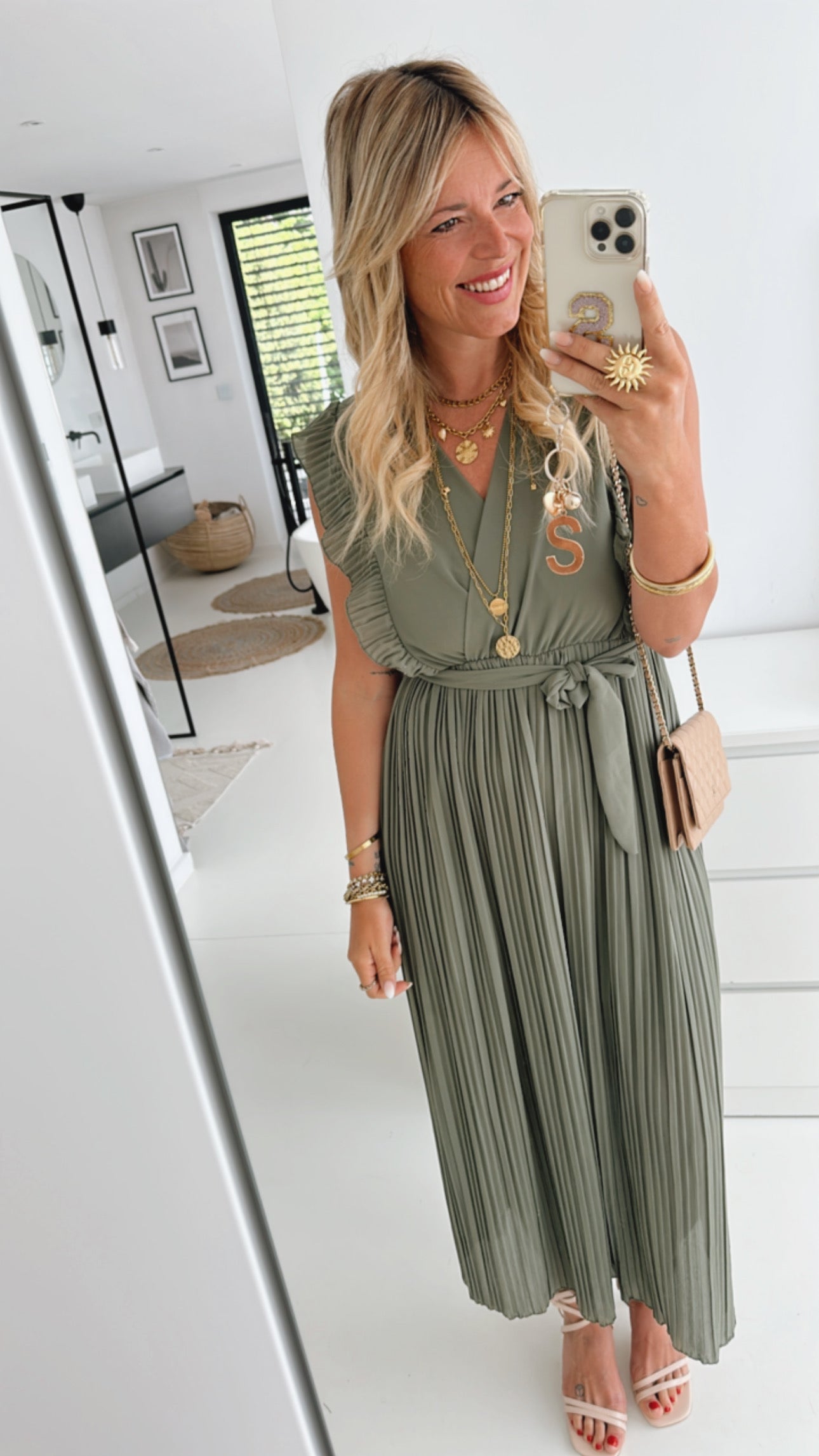 Jumpsuit Plissee