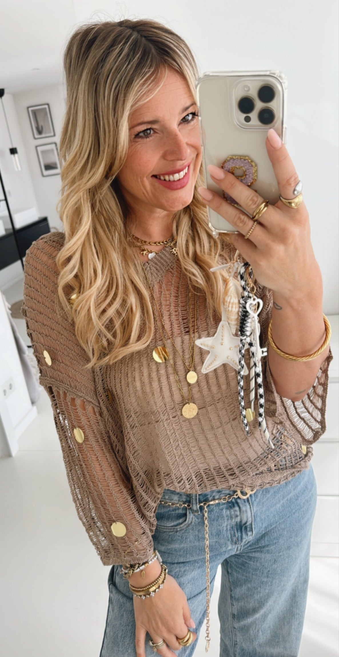 Loose Pulli Pailletten