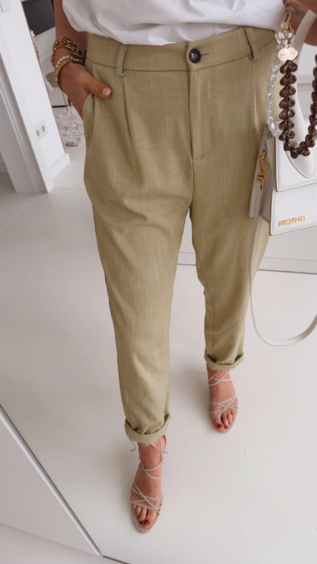 Anzugshose Structured