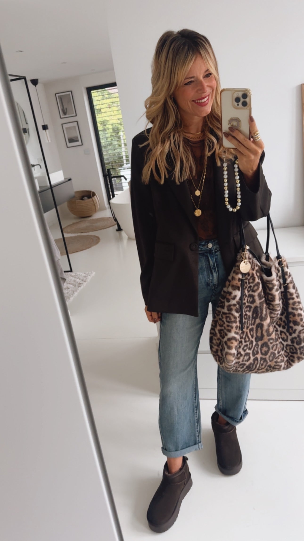Mom Jeans Umschlag