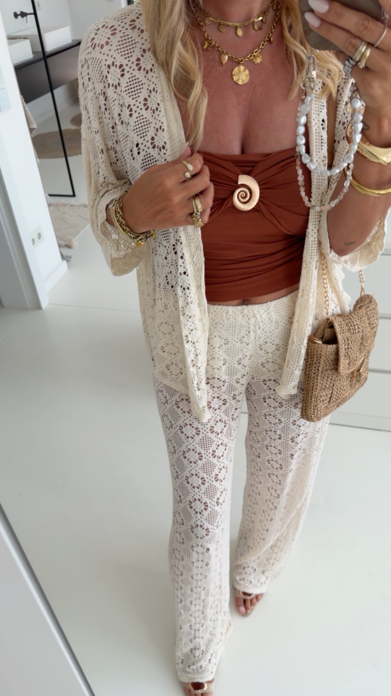 Lace Kimono Loose