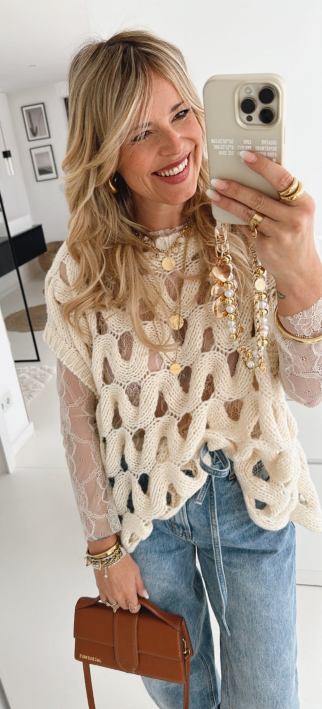 Knit Pullunder Wave