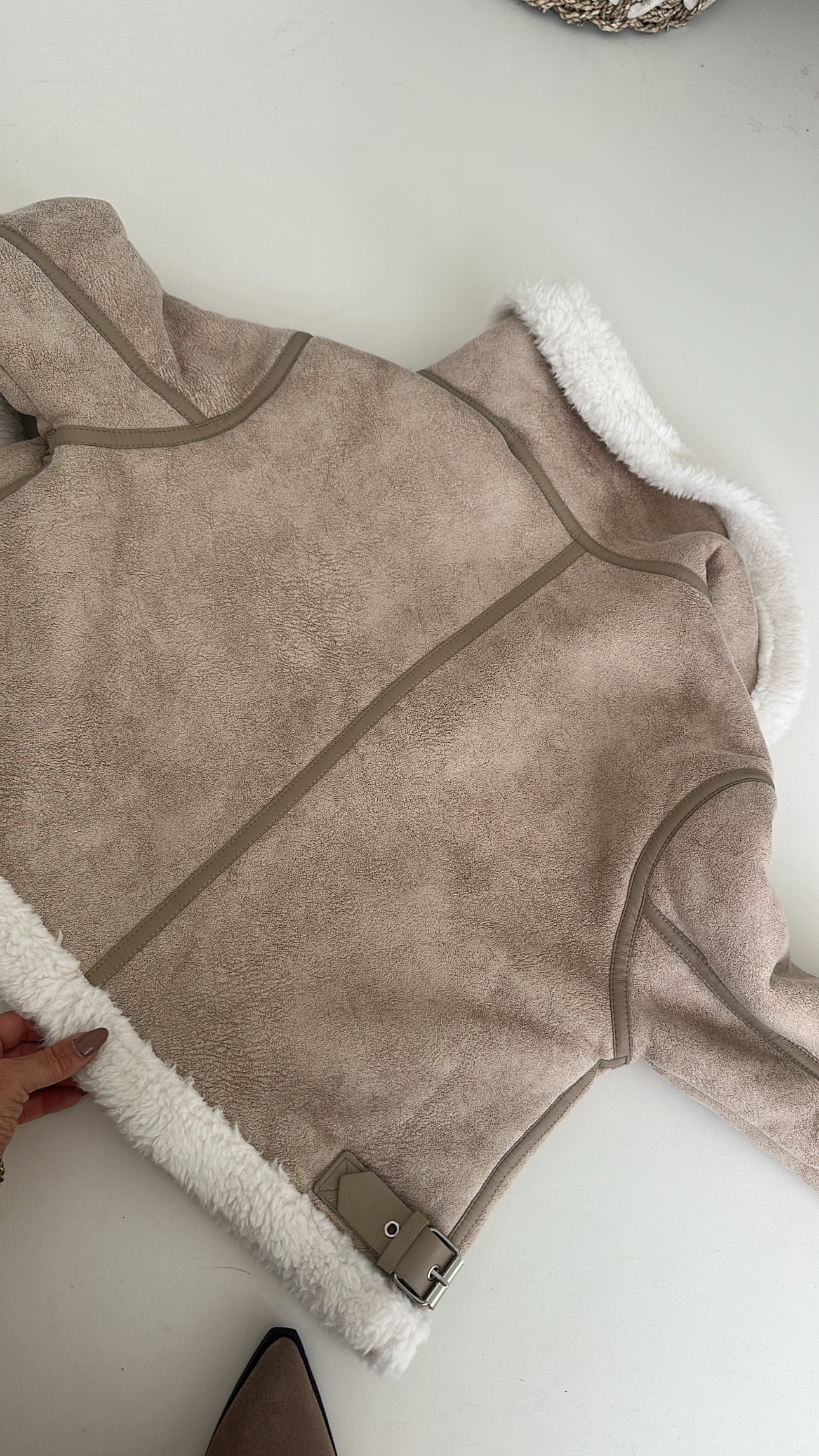 Midi Jacke British Flâner