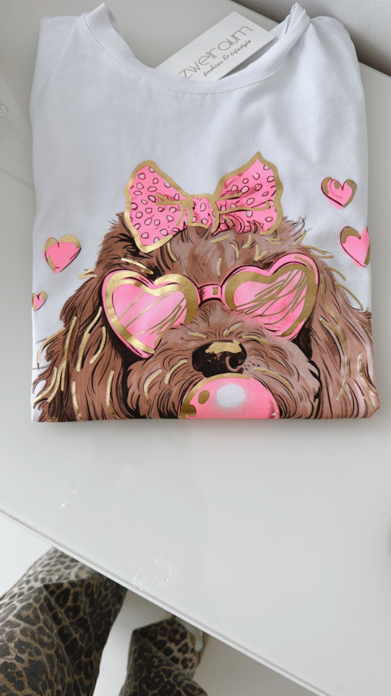 T-Shirt Heart Dog