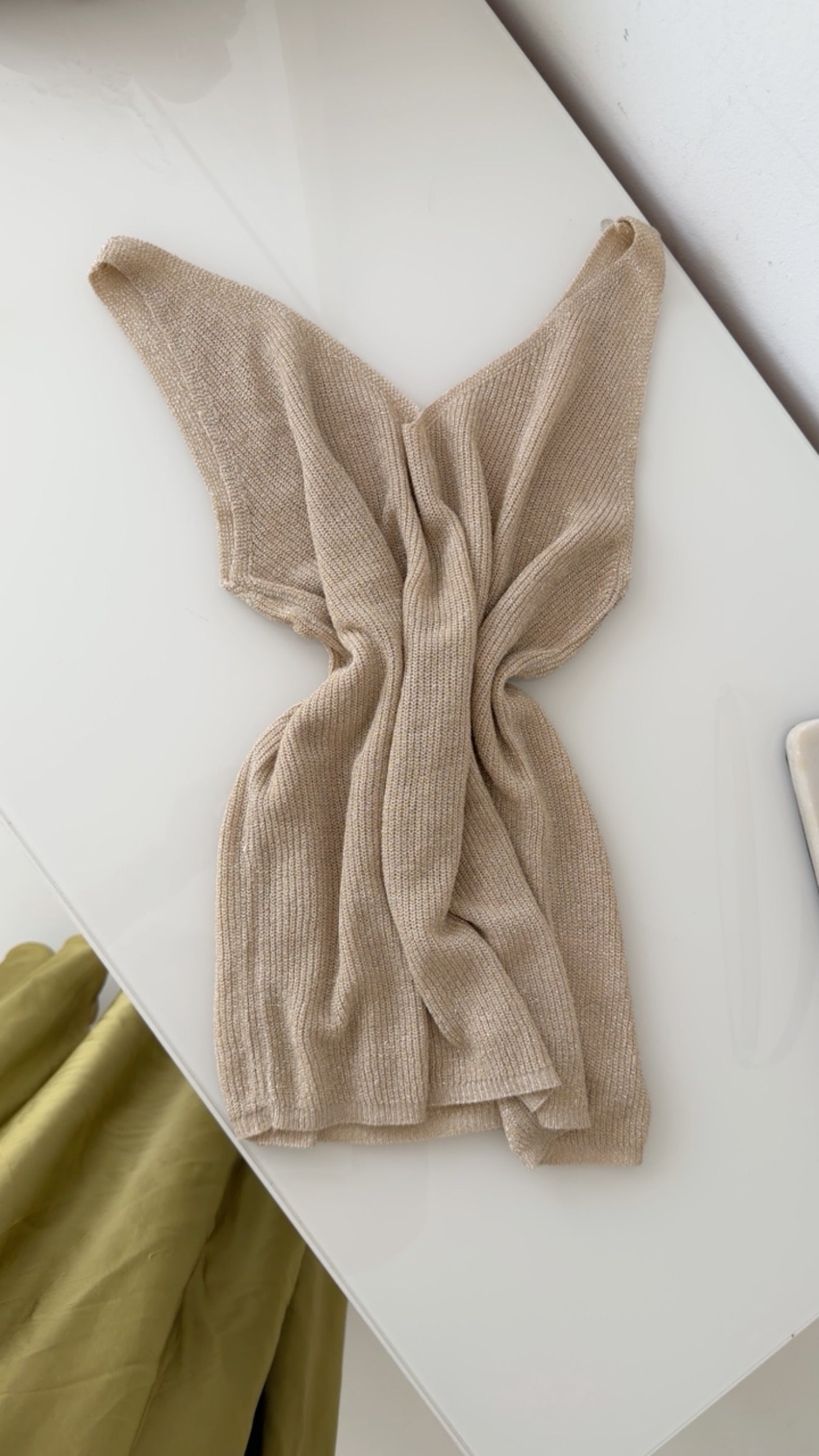 Loose Knit Top Glitter
