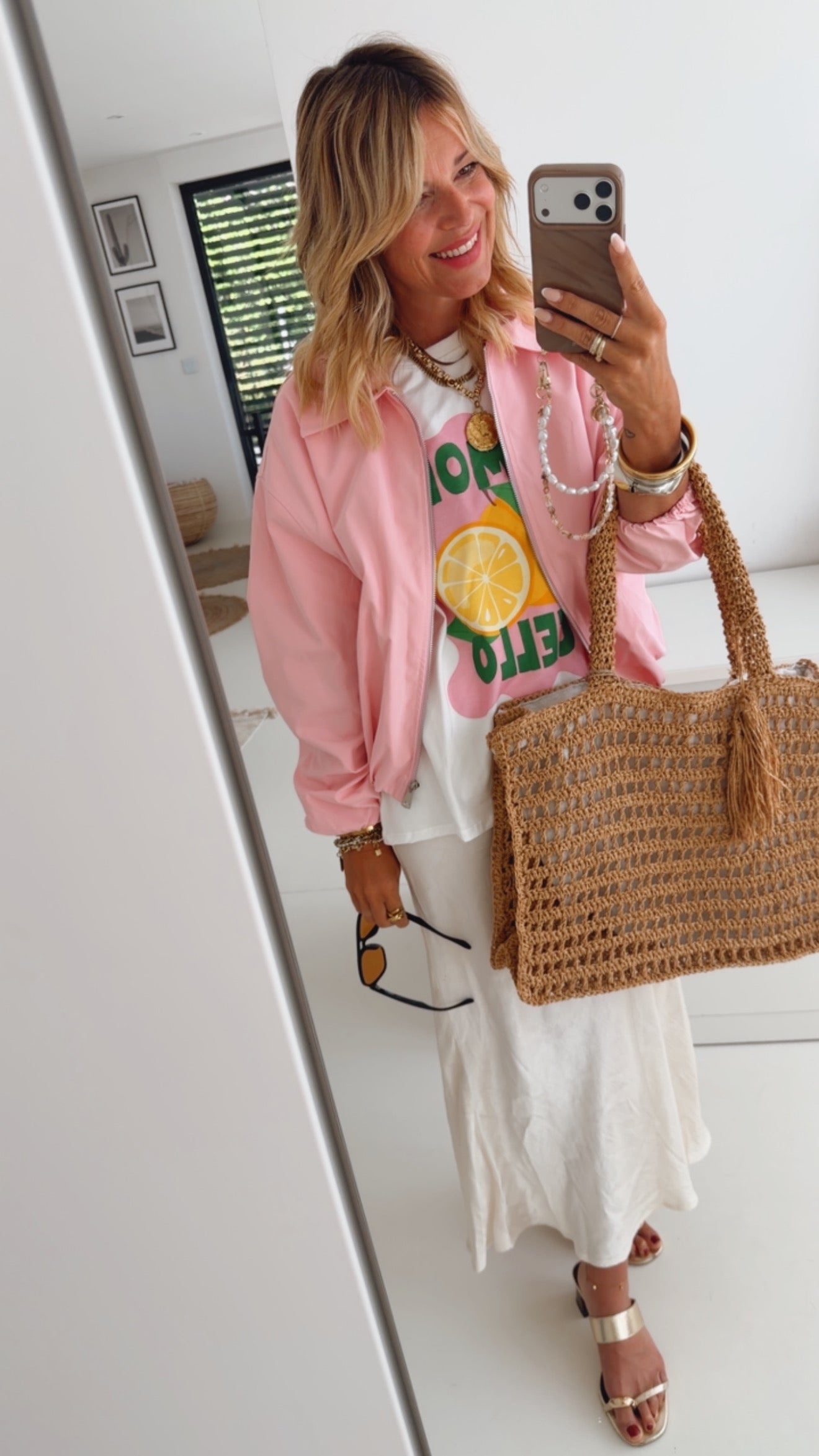 Midi Jacke Oversize