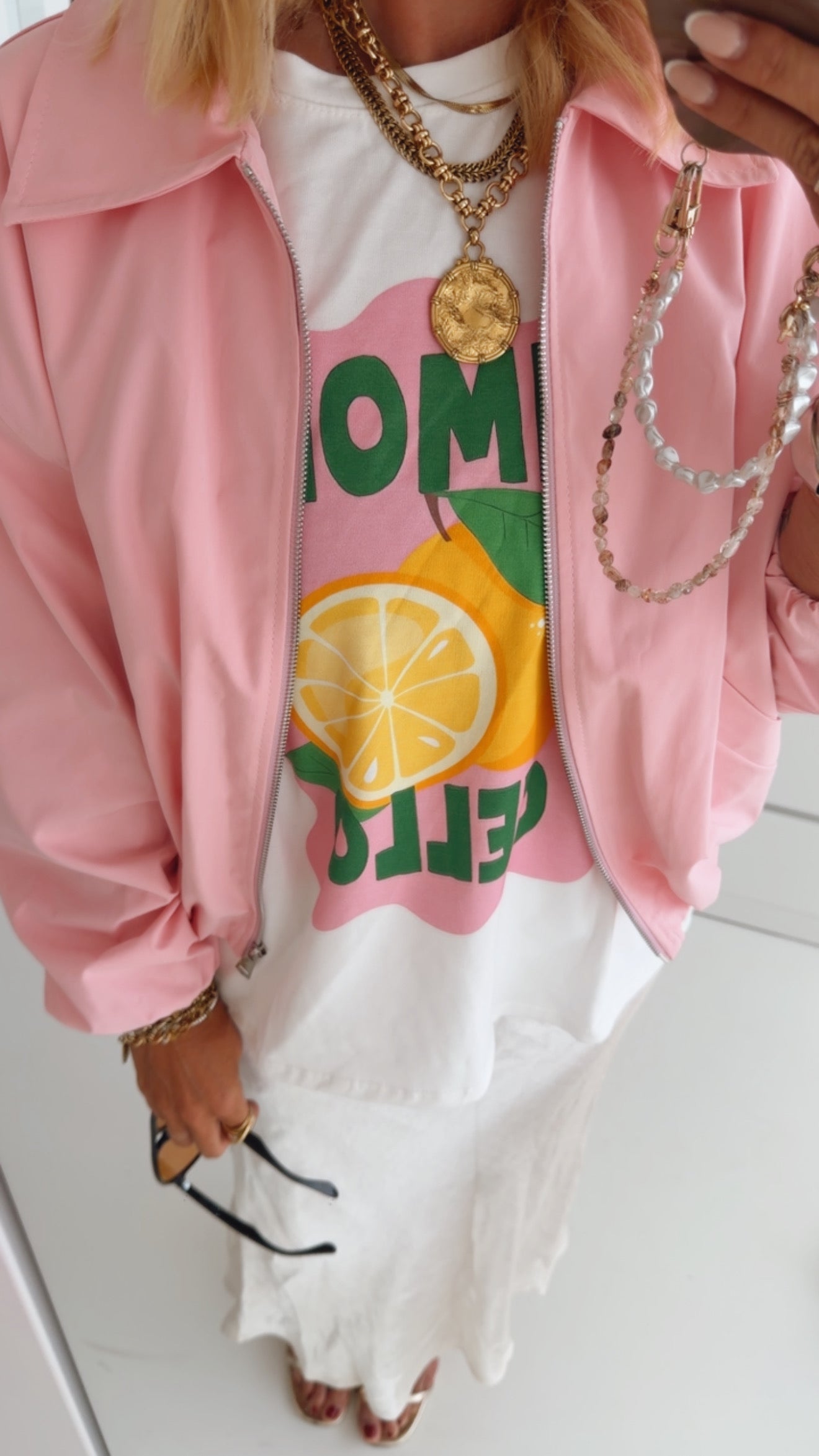 Midi Jacke Oversize