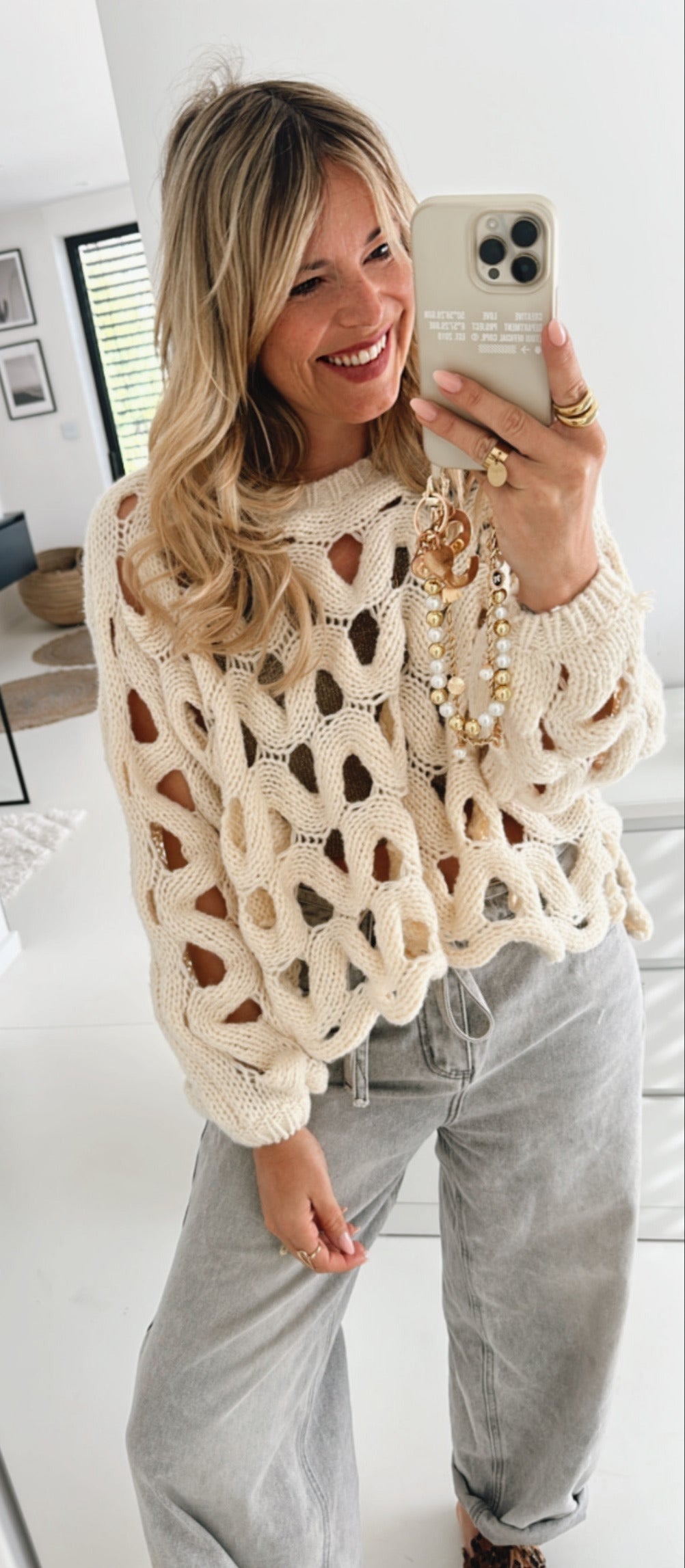 Knit Pullover Wave