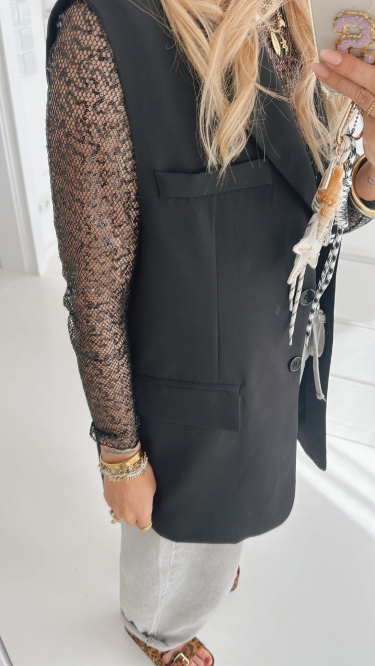 Pailletten Longsleeve