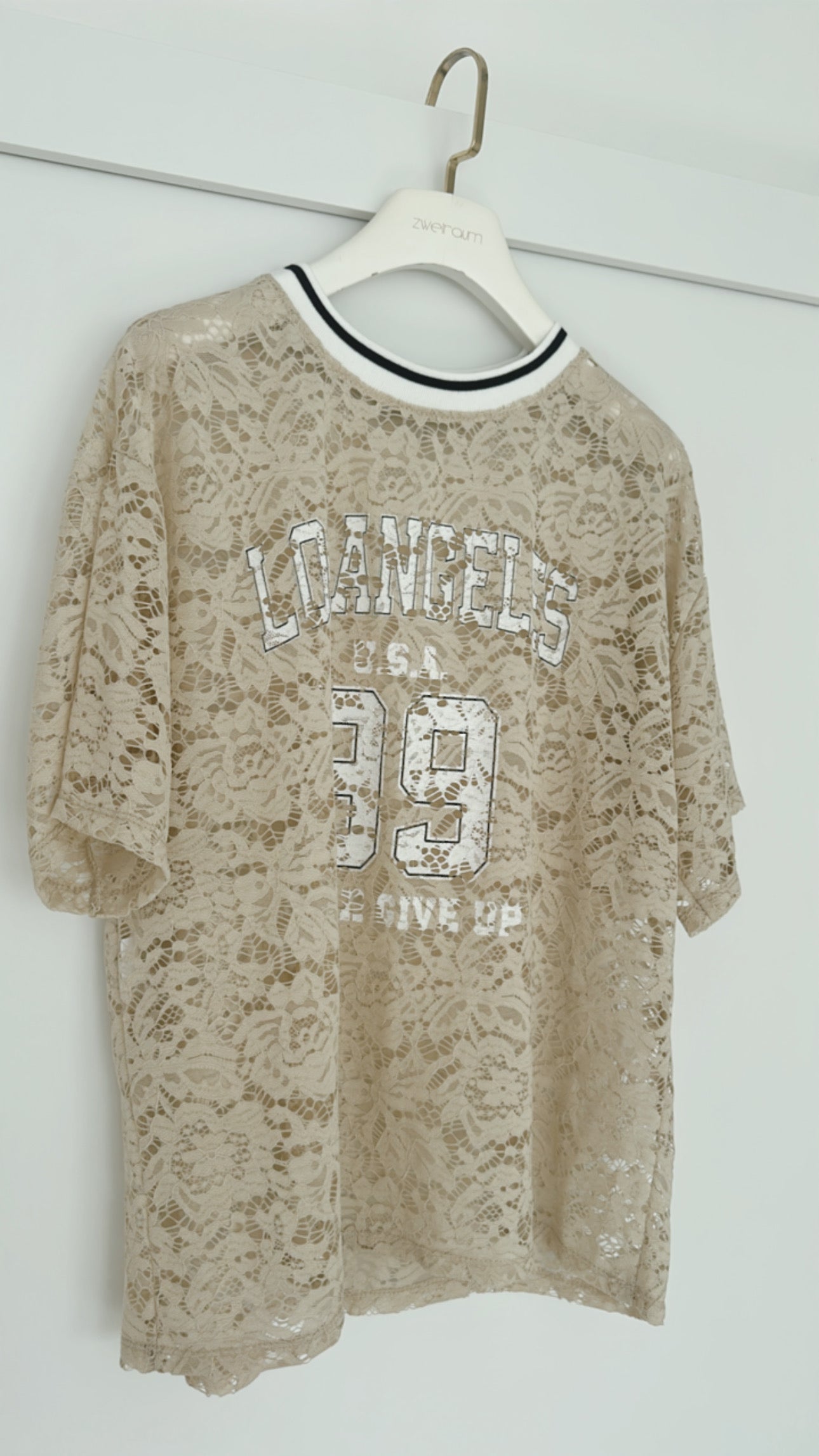 College Shirt Lace Oversize
