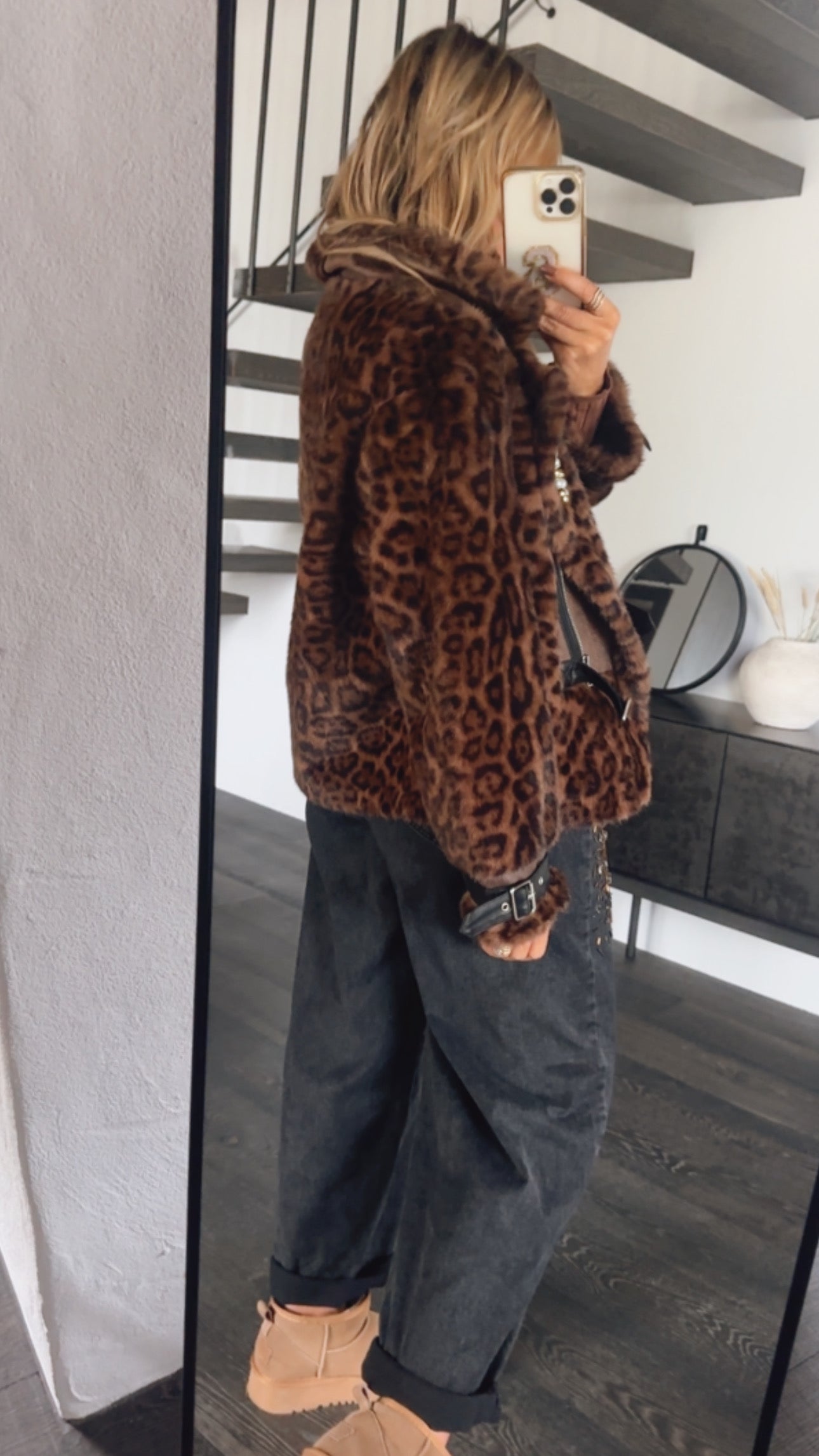 Biker Leo Jacke Flausch