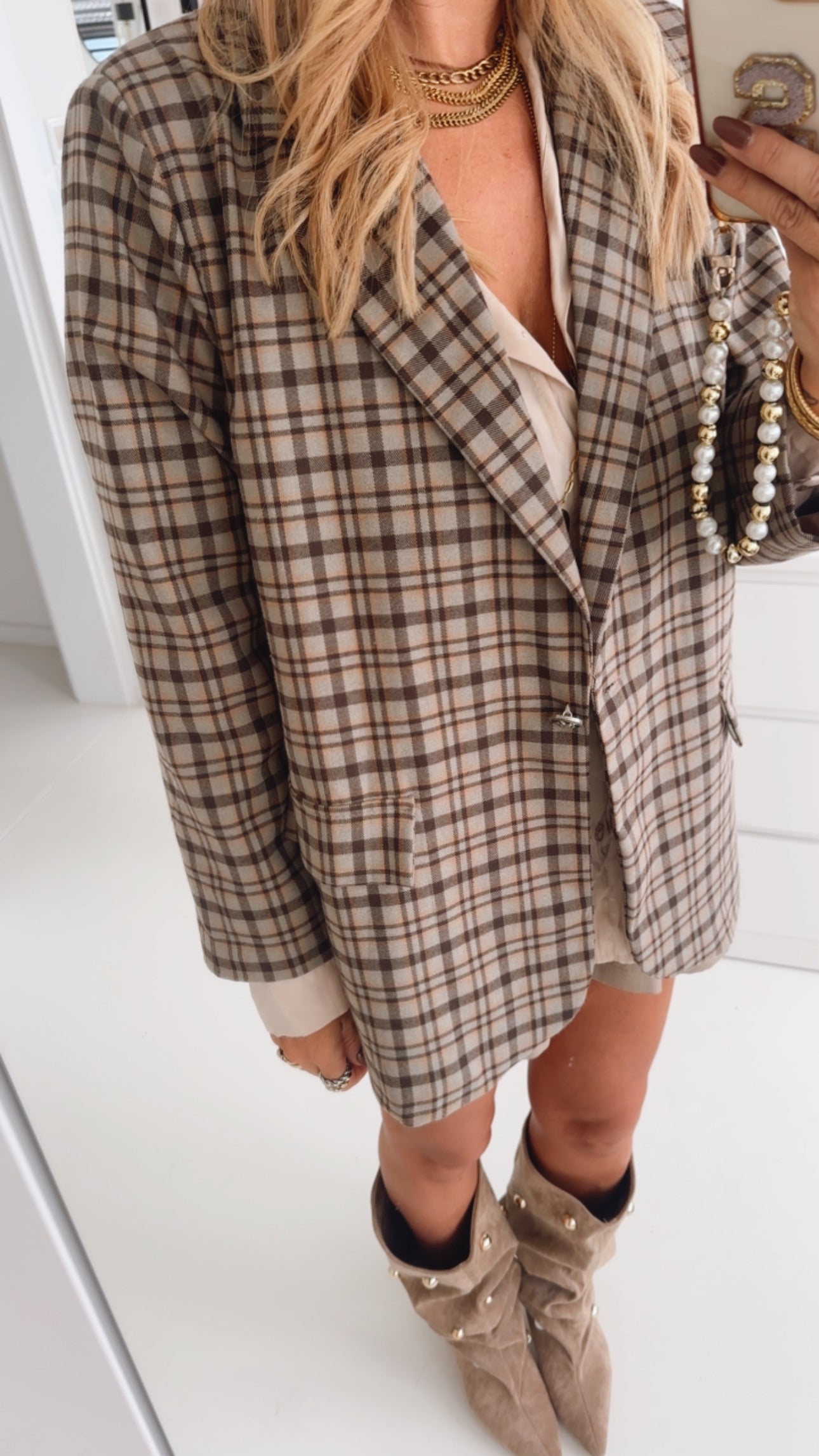 Loose Blazer Karo