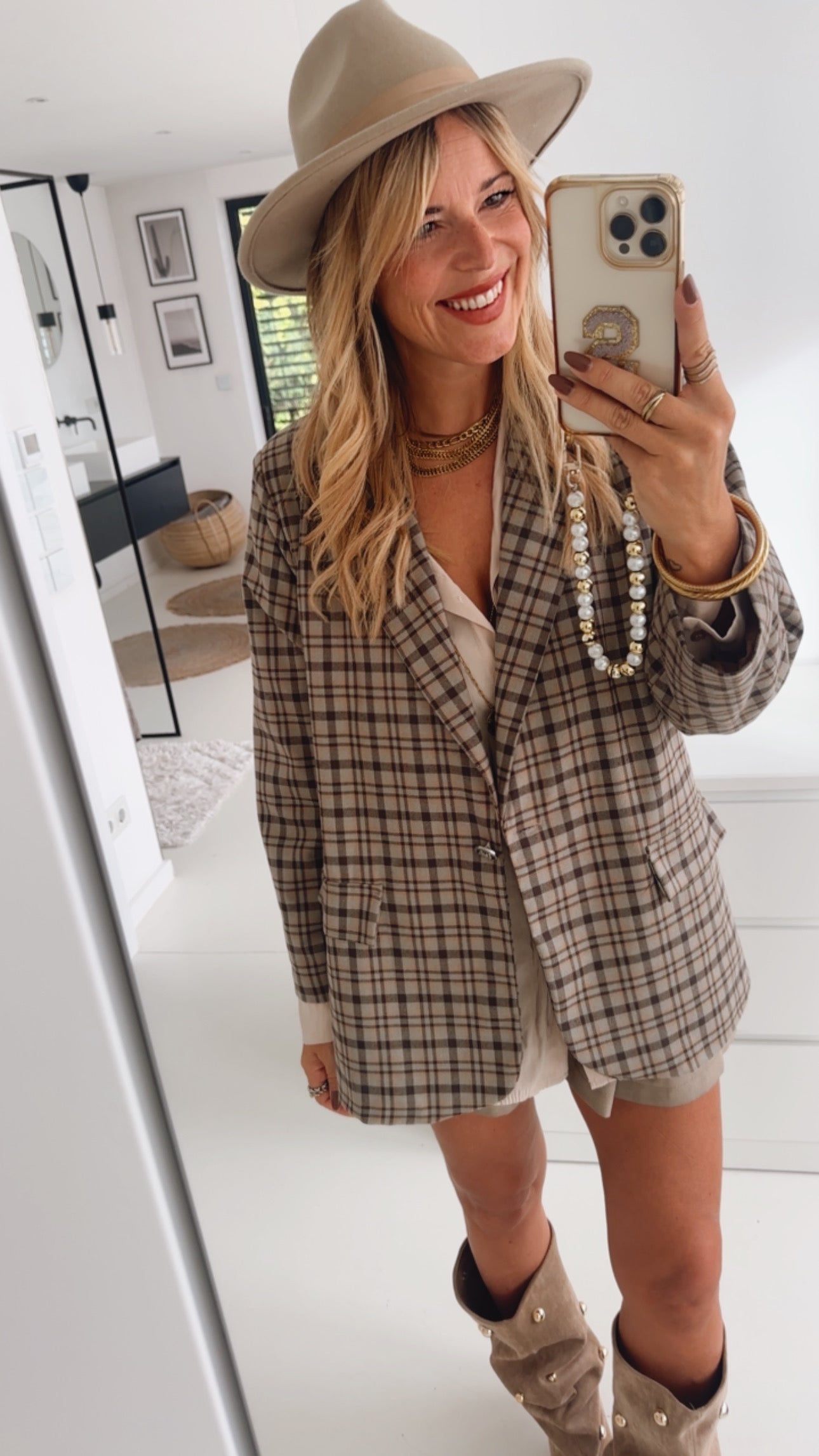 Loose Blazer Karo