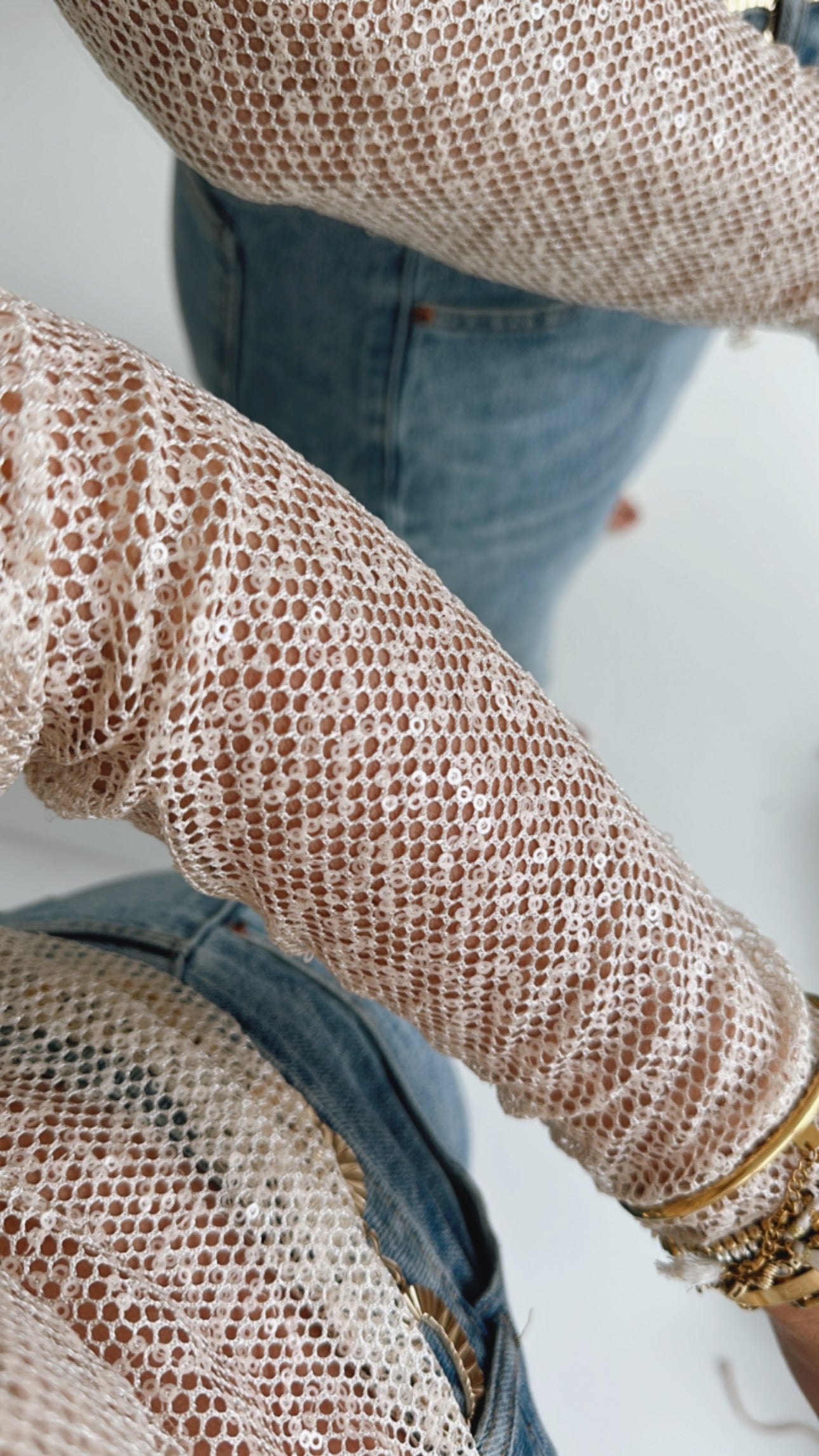 Pailletten Longsleeve