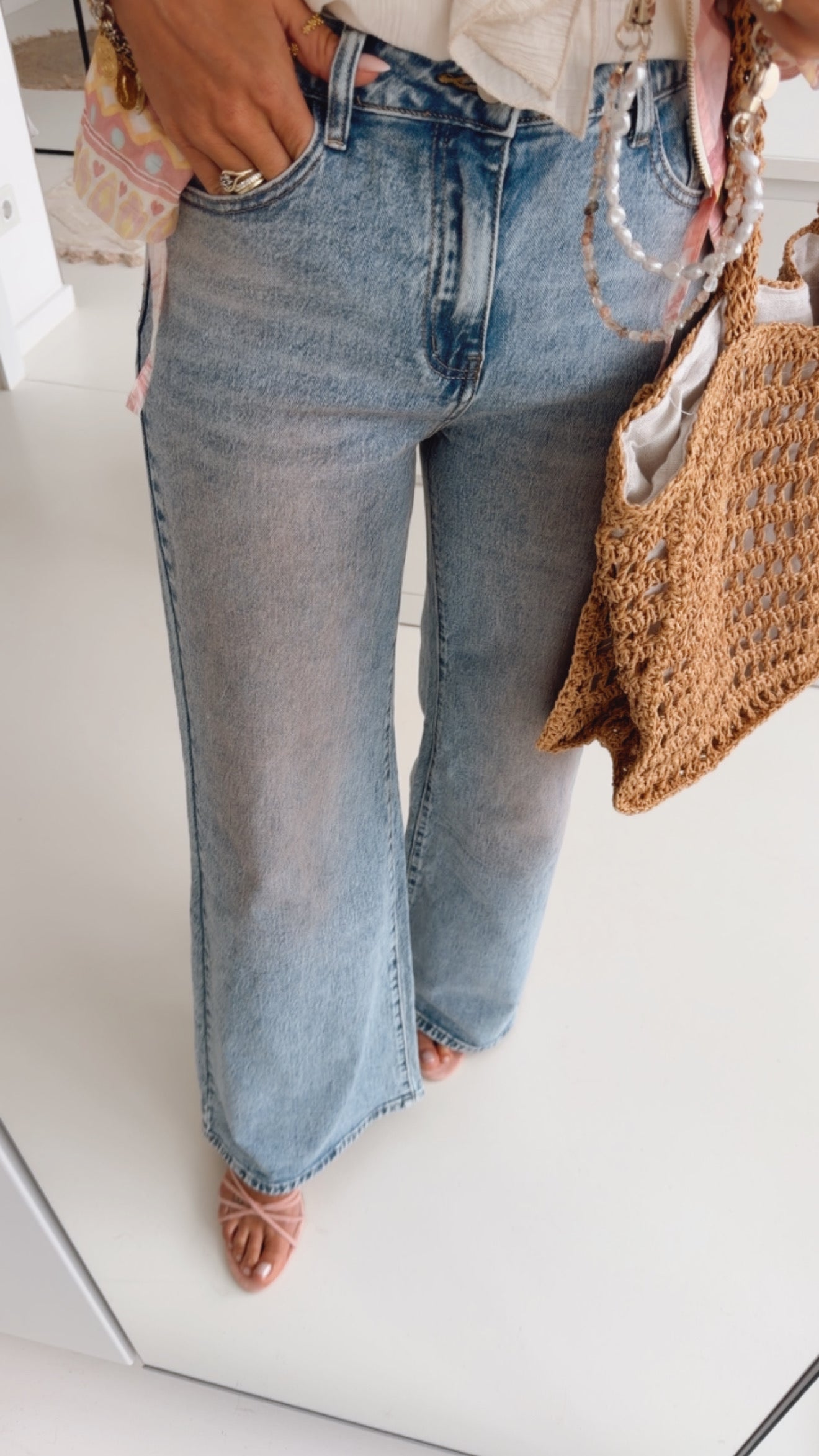 Jeans Pink Wash