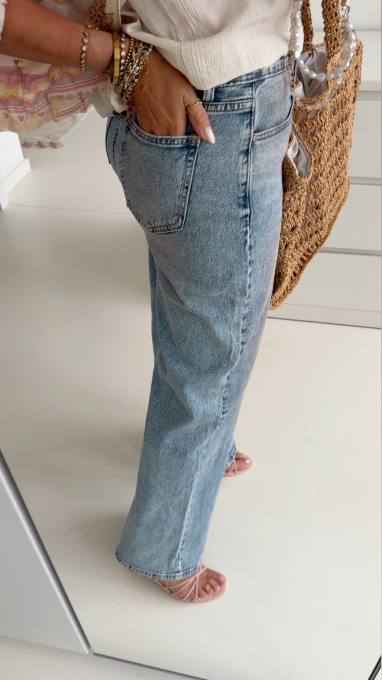 Jeans Pink Wash