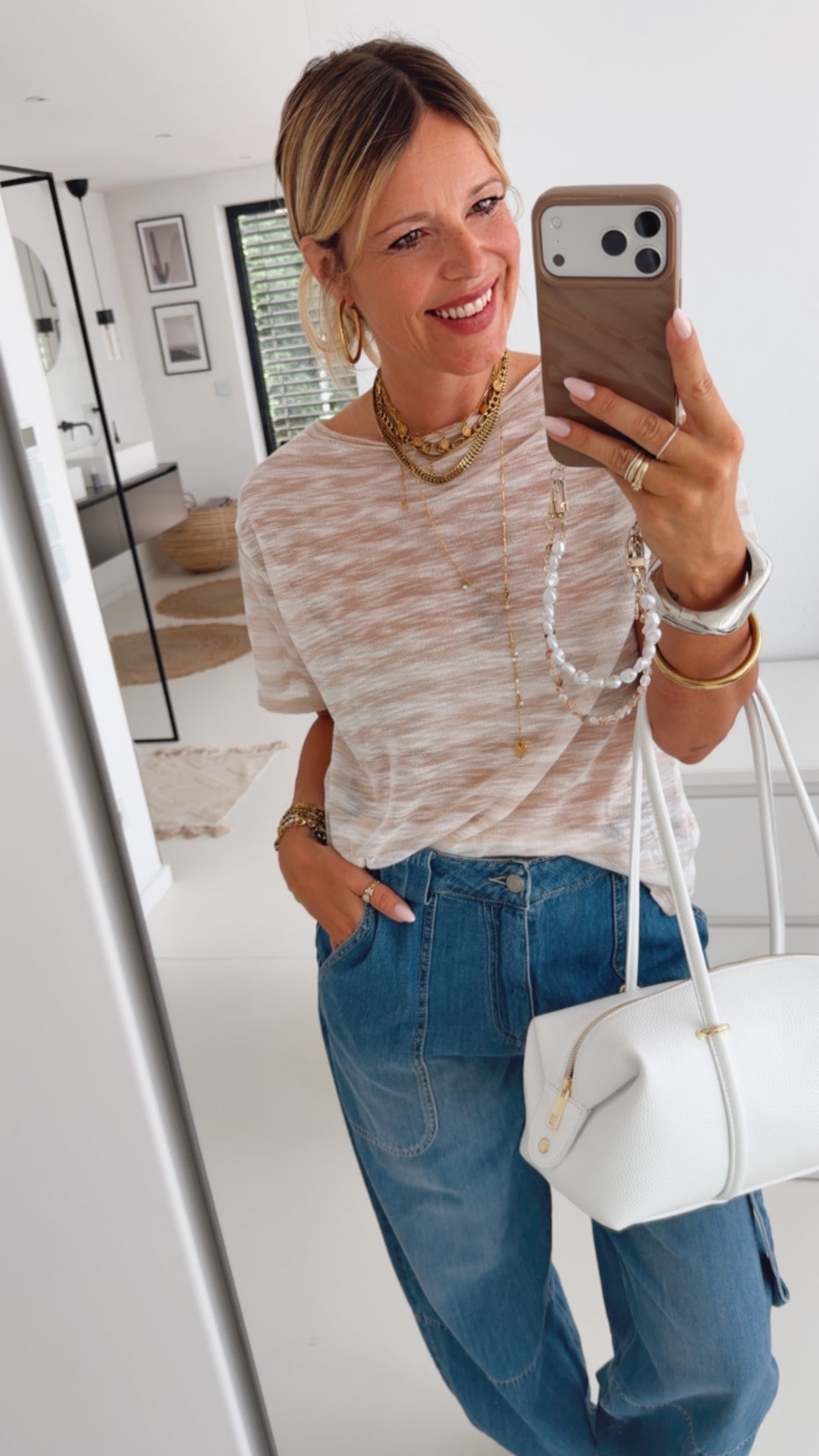 Sheer Shirt Stripes