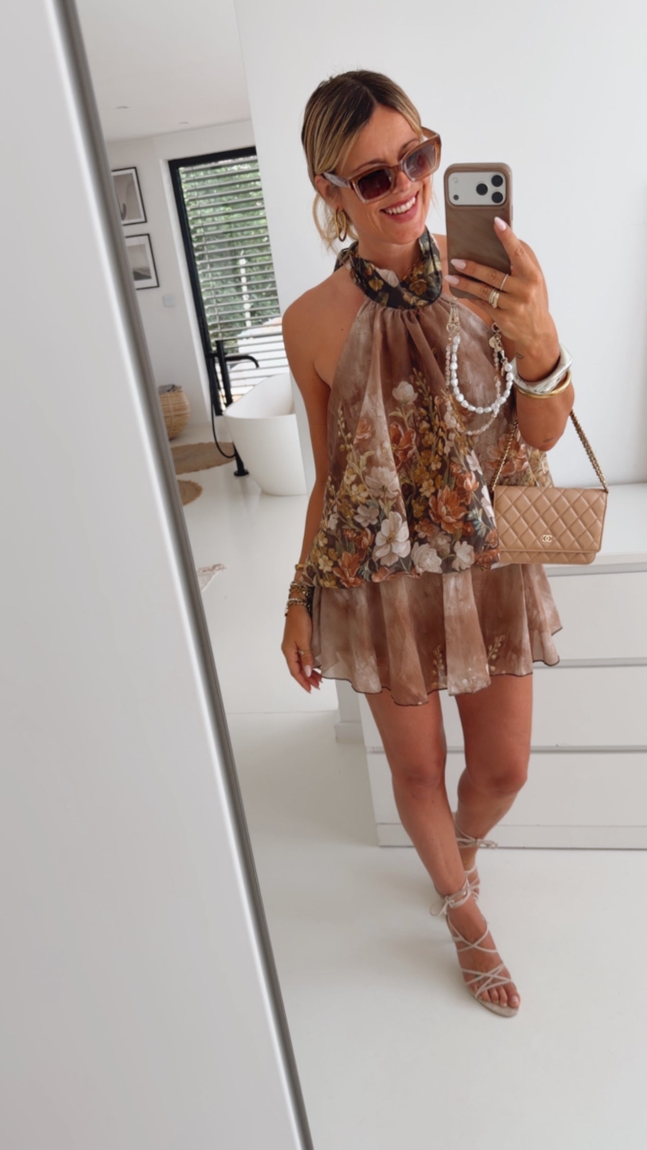 Playsuit Flower Dress
