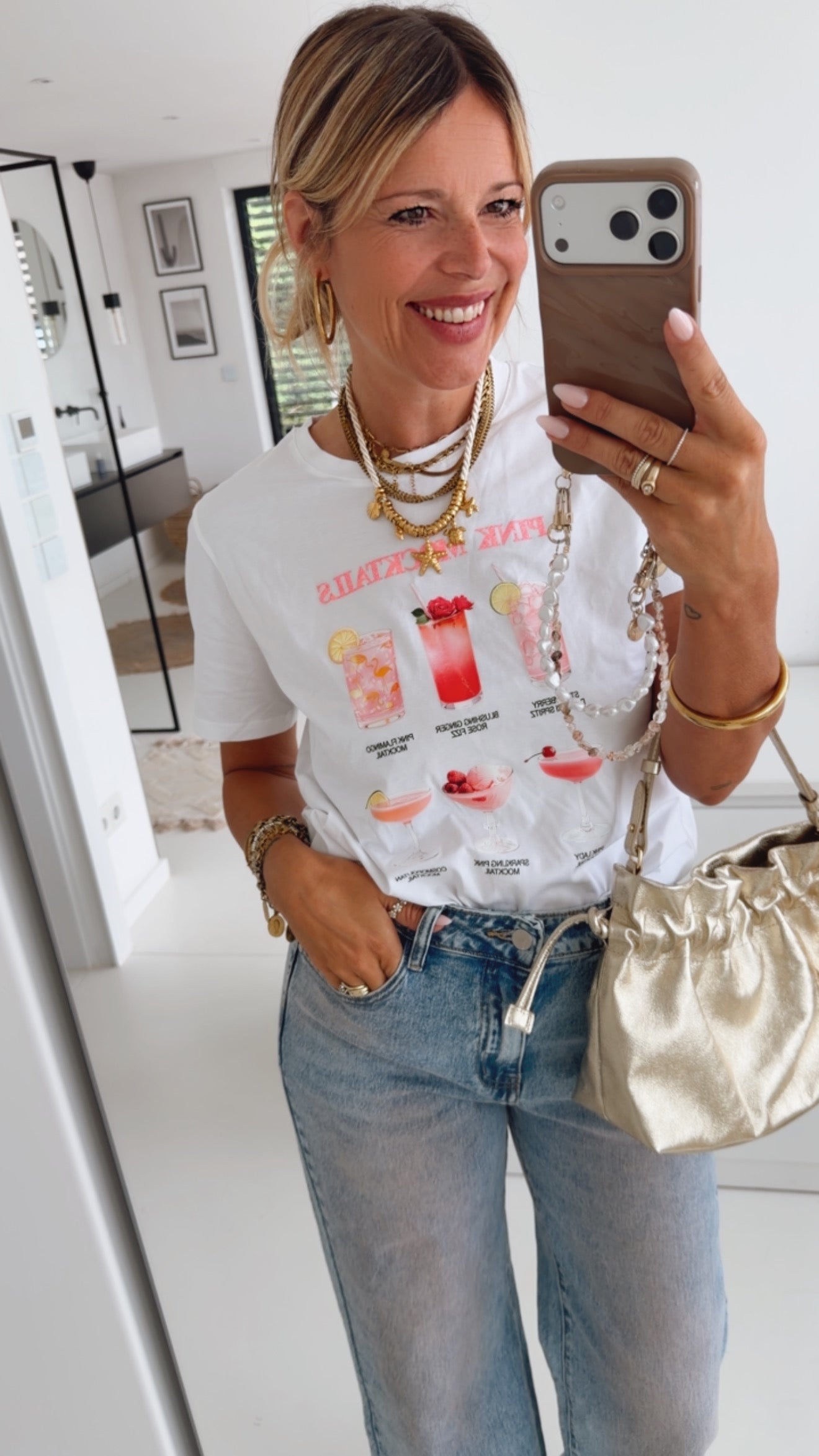 T-Shirt Pink Mocktails
