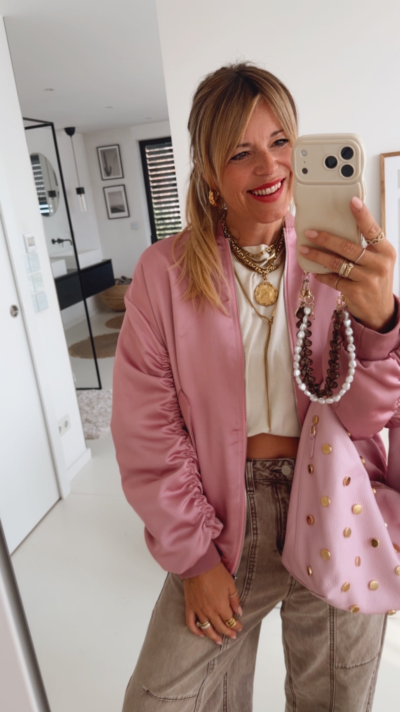 Bomber Jacke Schimmer