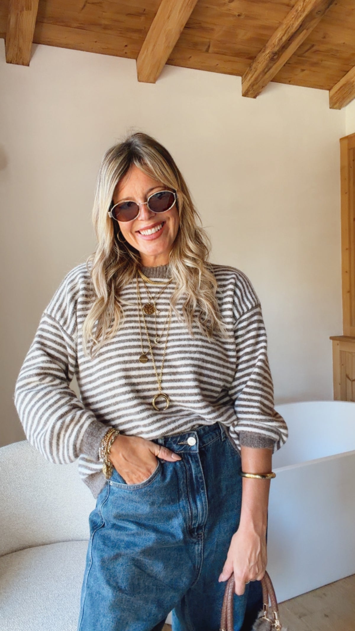 Streifen Pulli Amore