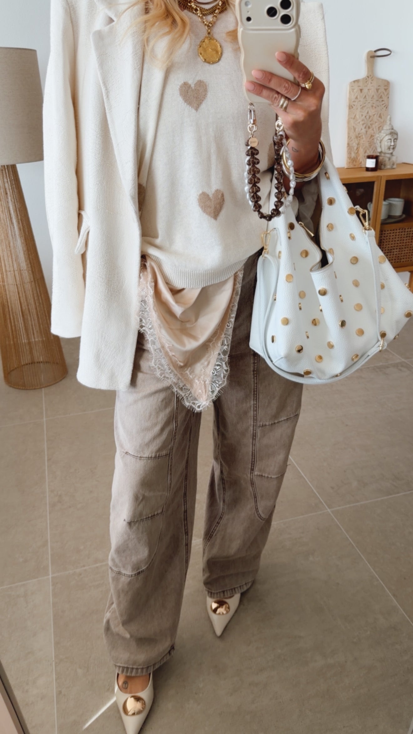 Knit Shirt Hearts