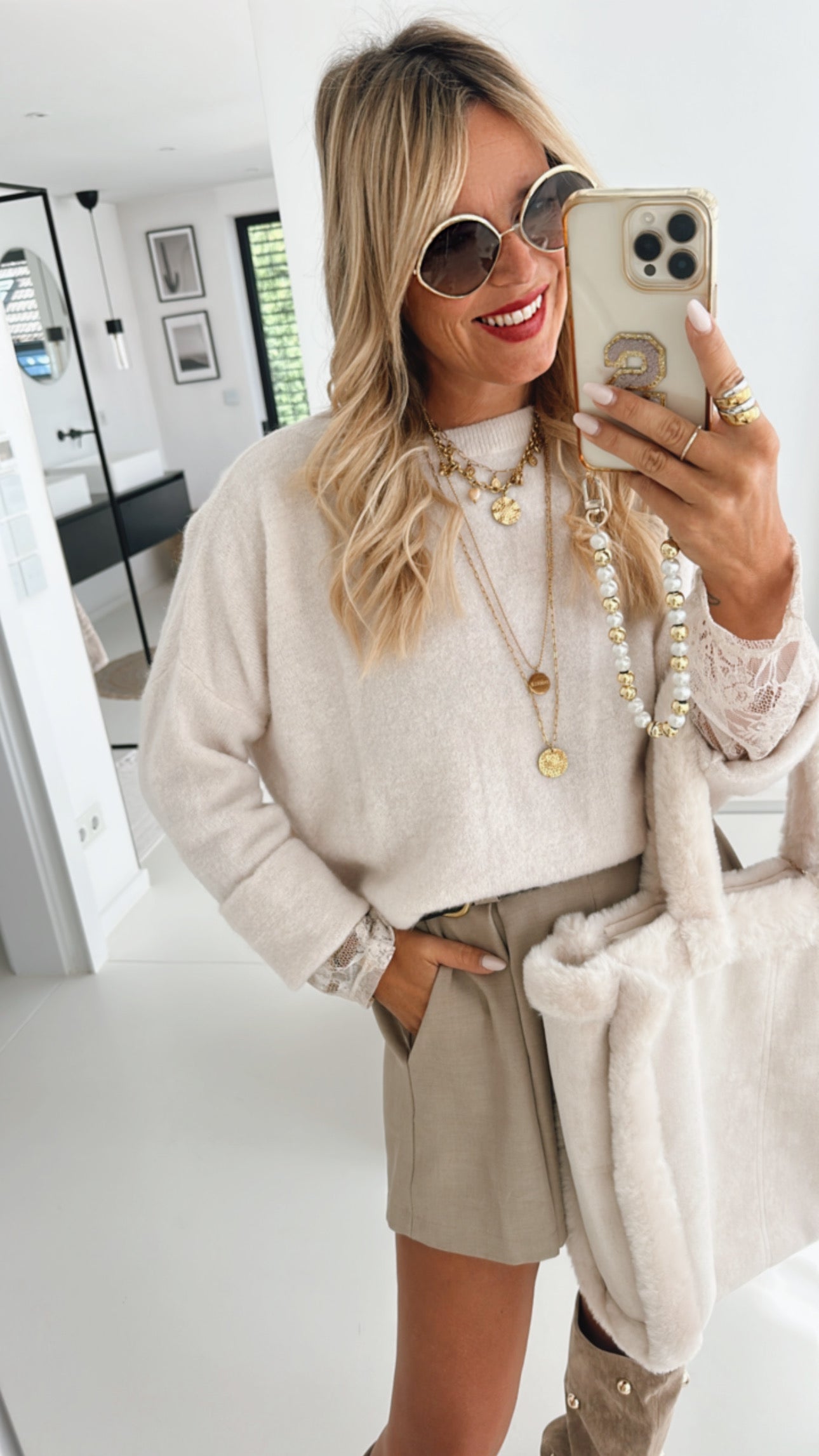 Midi Pulli Essential Roundneck