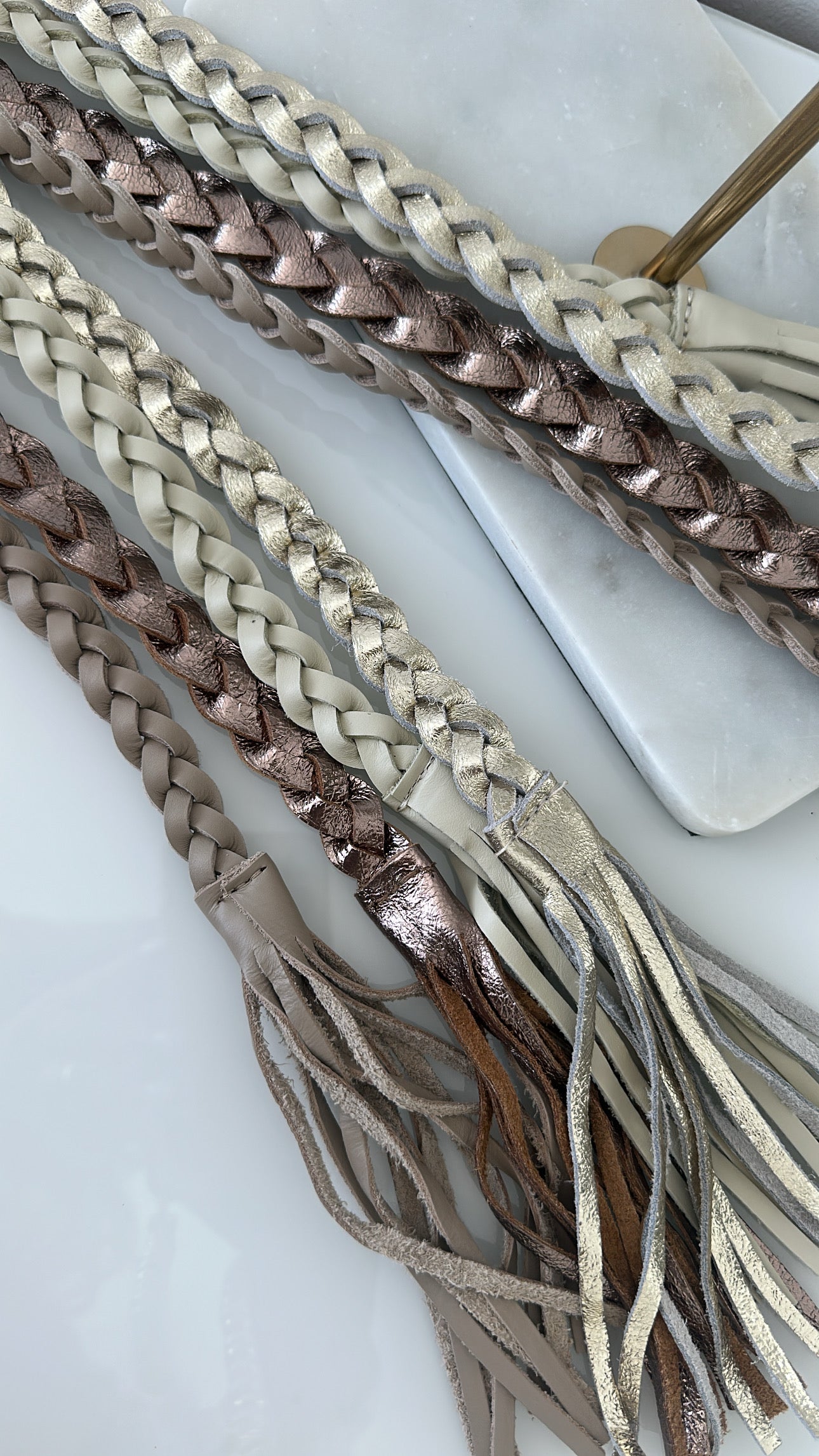 Gürtel Braid mit Fransen