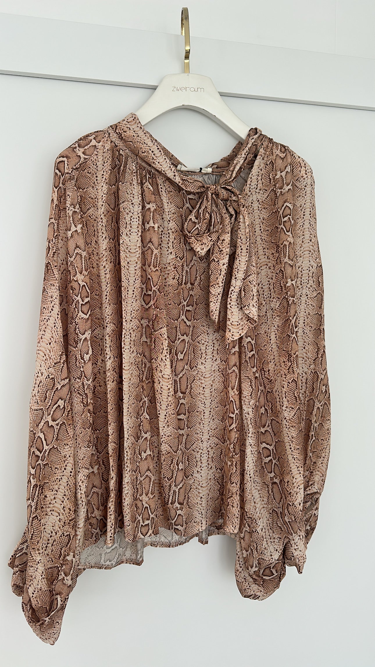 Snake Bluse Loosearm mit Schluppe