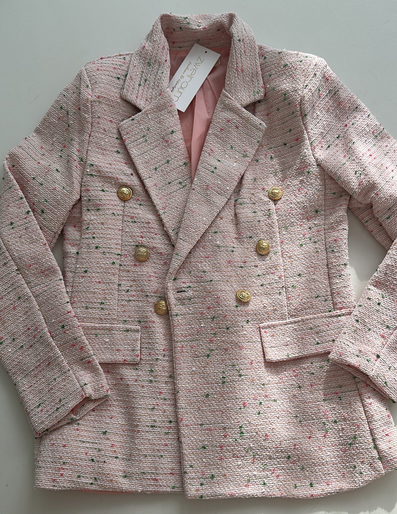 Blazer Dotted Structured