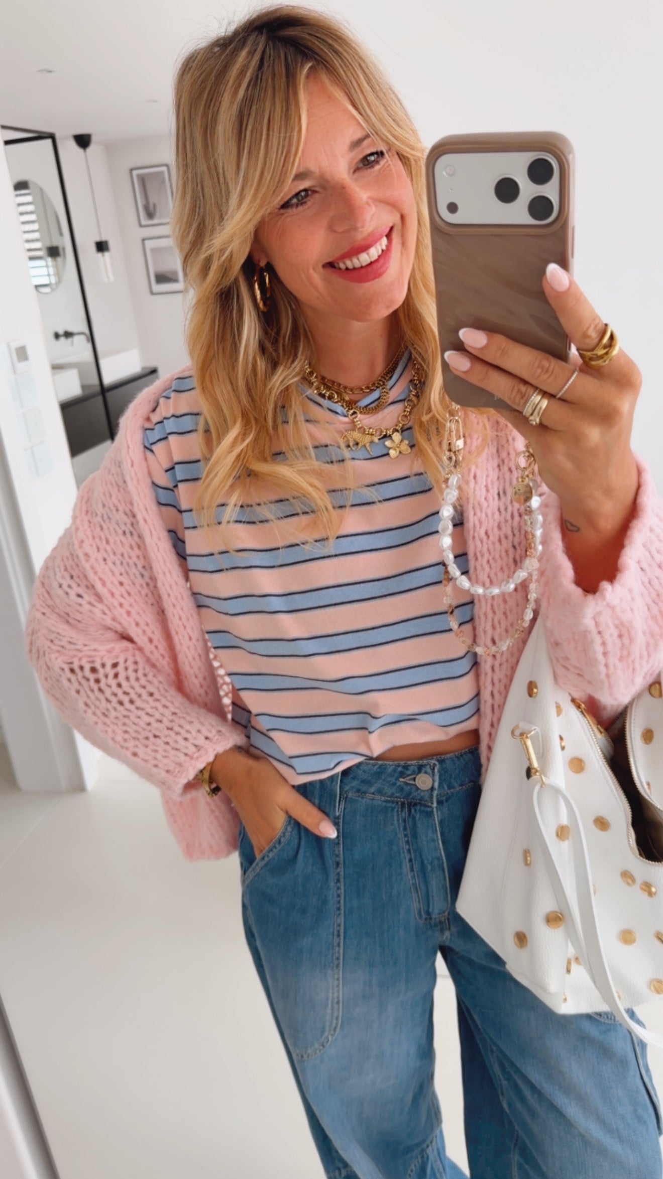 Loose T-Shirt Stripes