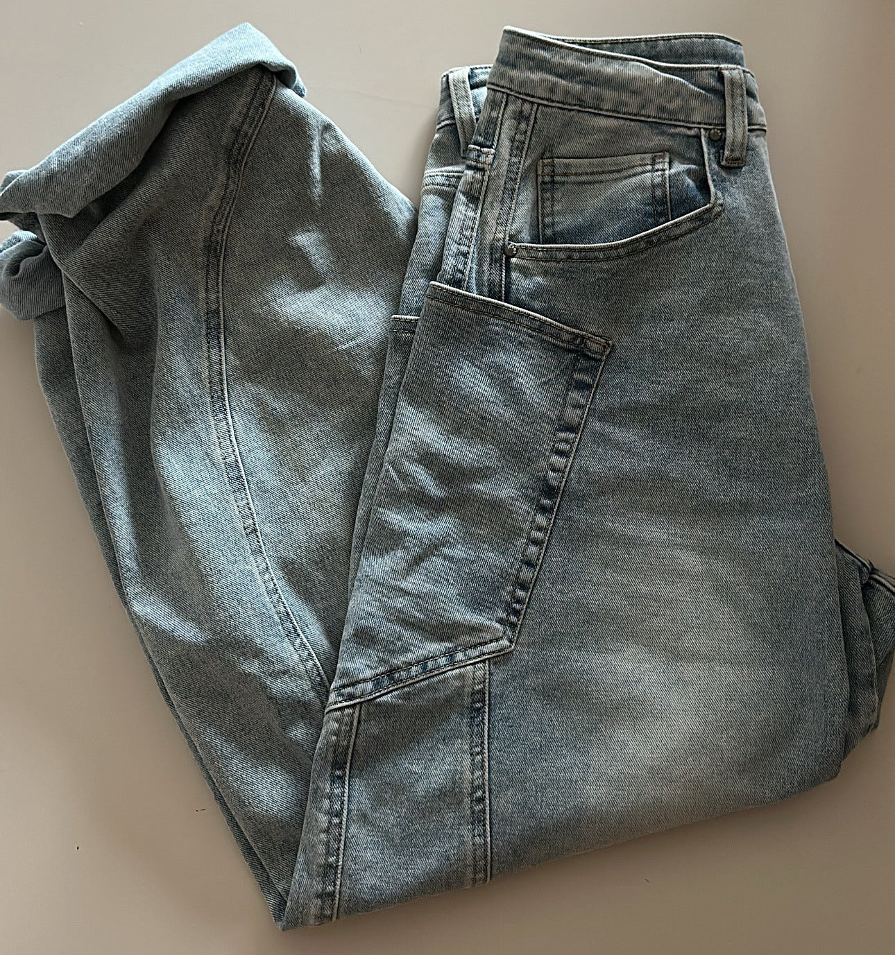 Jeans Seam Side Pocket