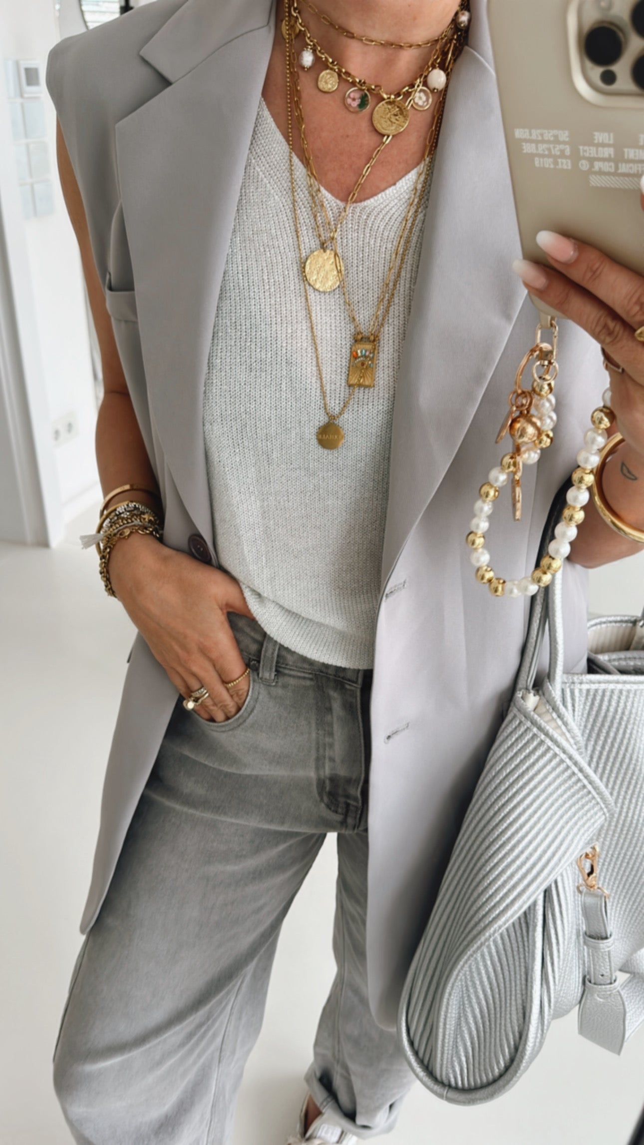 Fine Knit Glitter Top