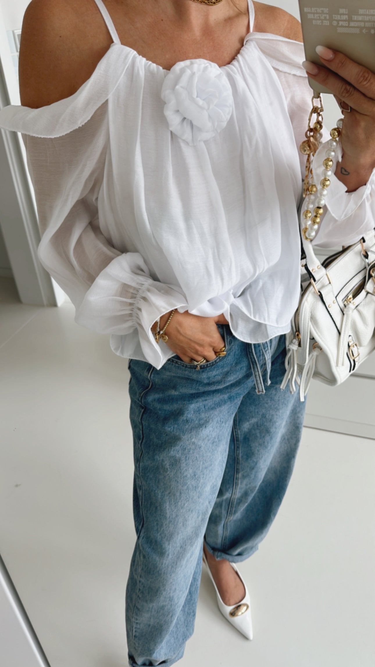 Offshoulder Bluse Flaire