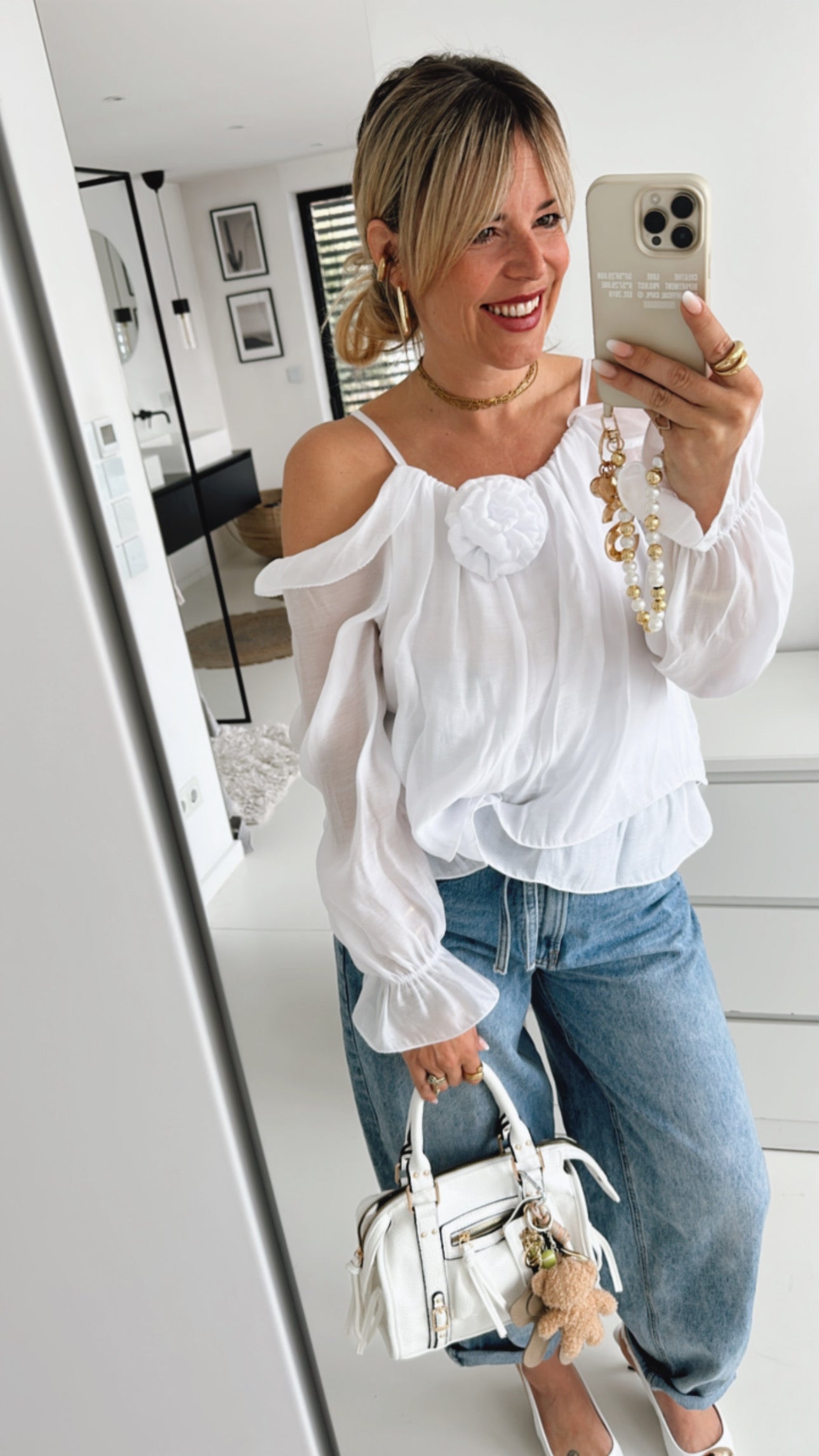 Offshoulder Bluse Flaire