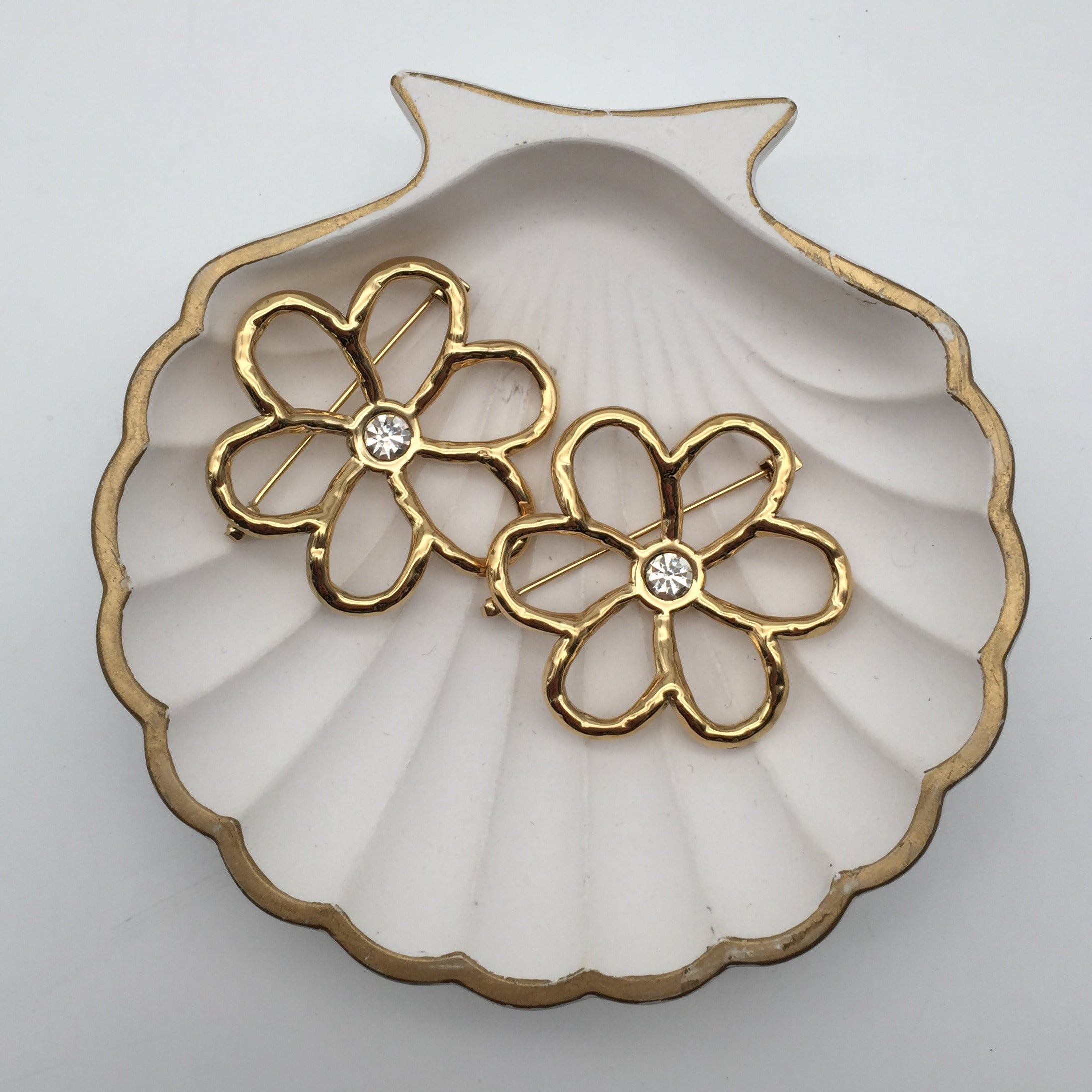 Brosche Flower Sparkle