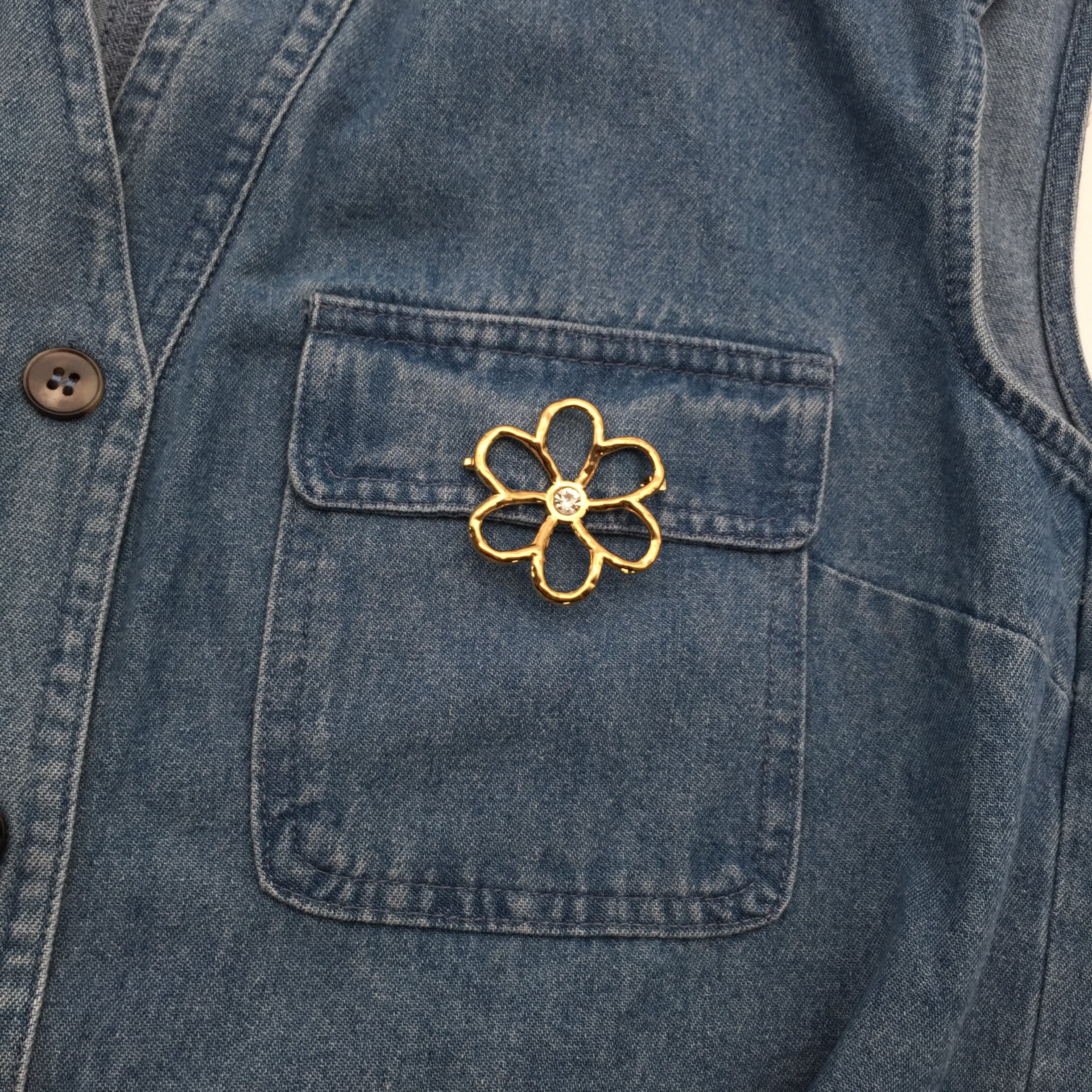 Brosche Flower Sparkle
