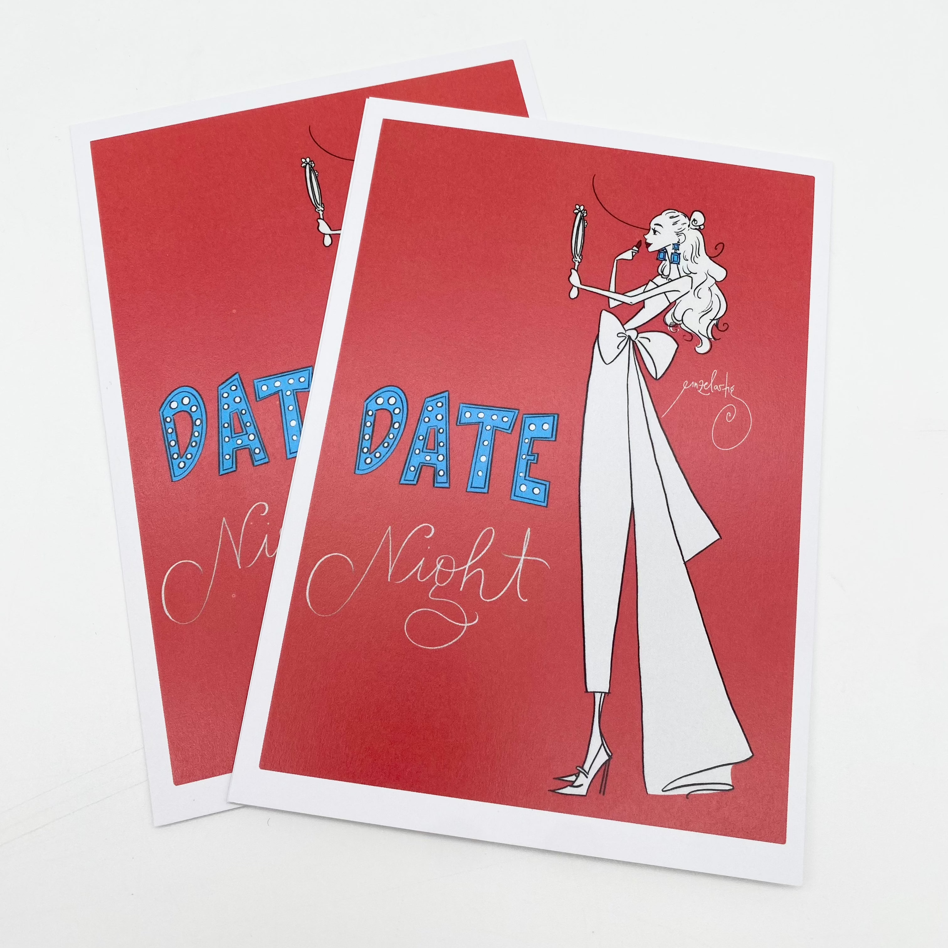 Postkarte Date Night