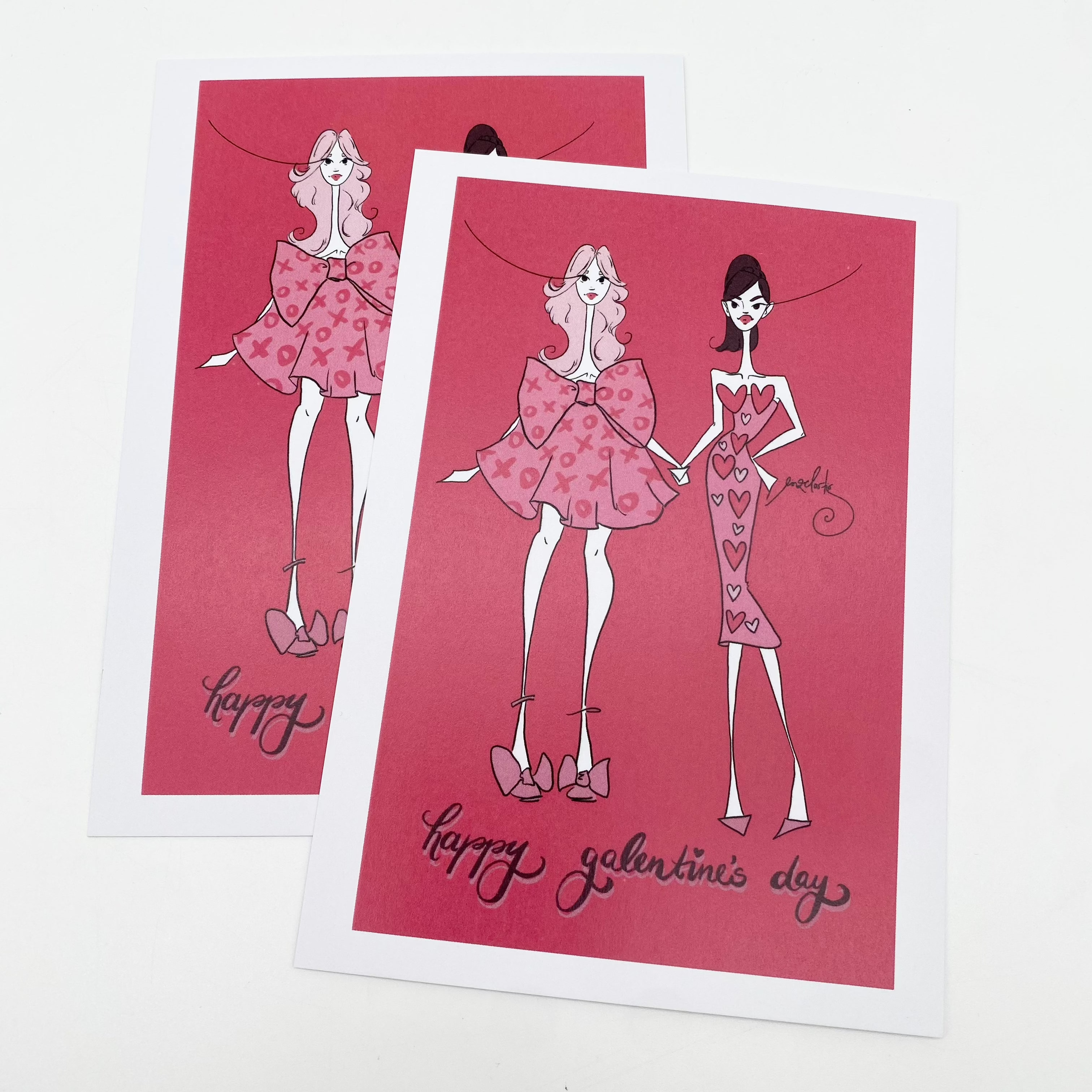 Postkarte Galentines Day