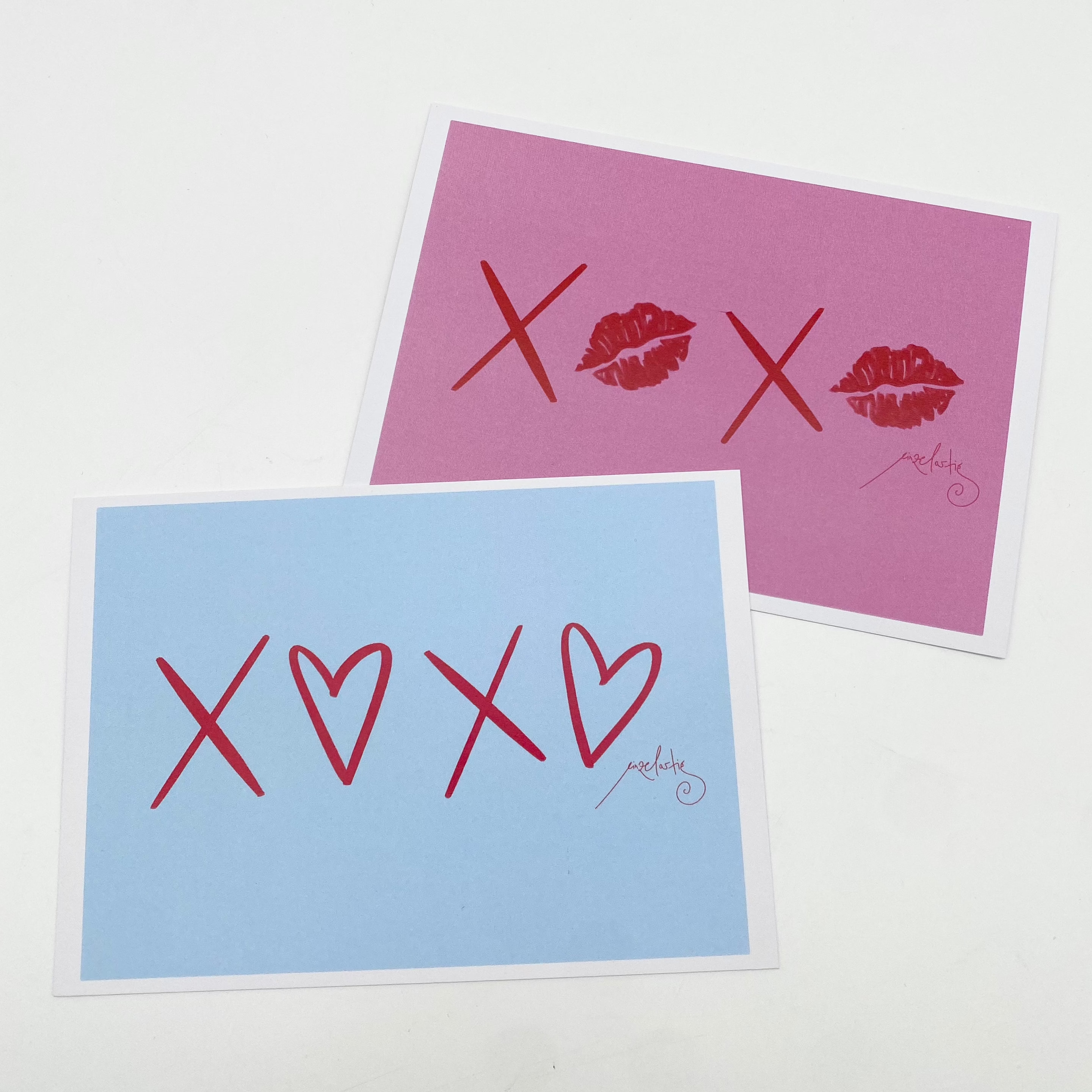 Postkarte XOXO