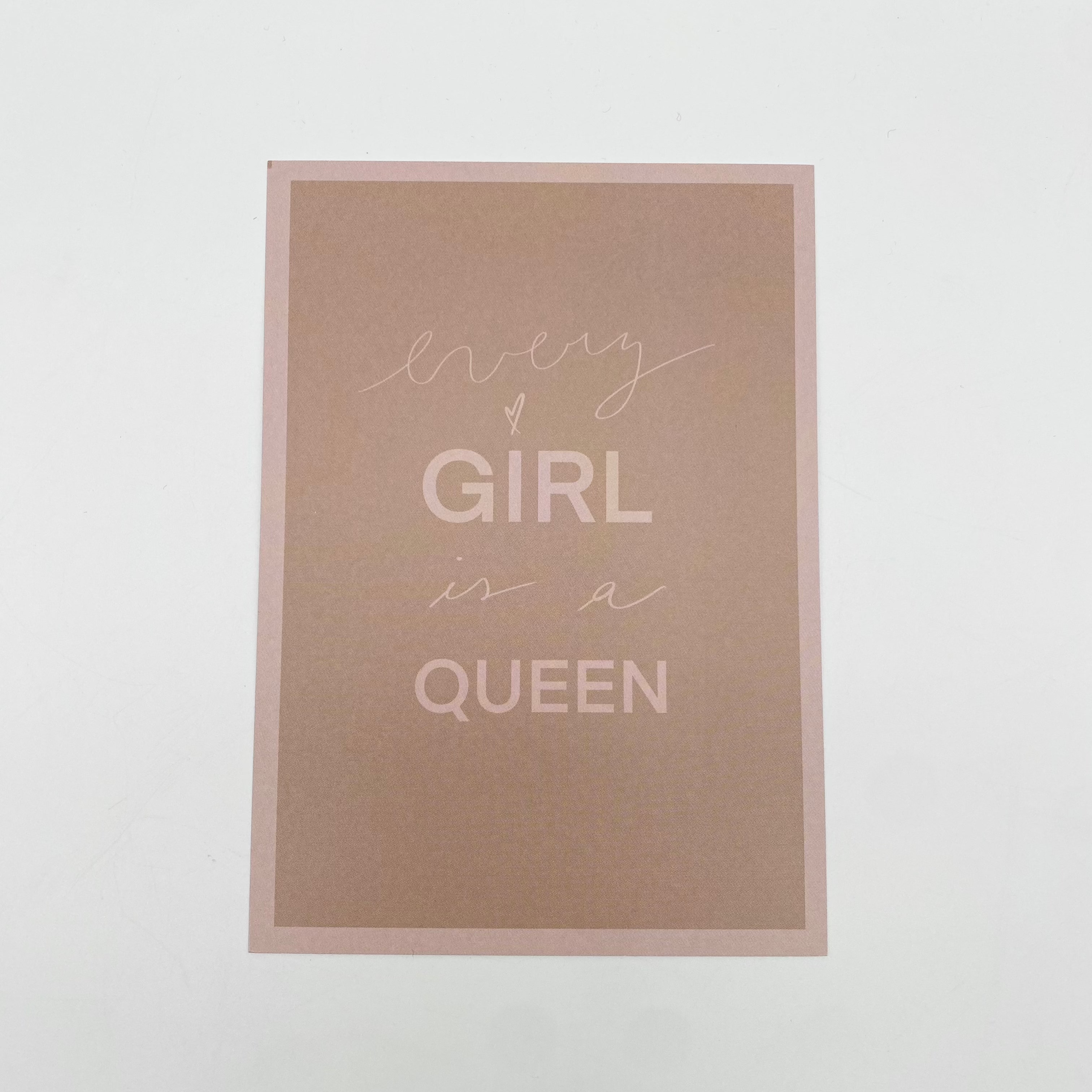Postkarte laKiwi - Every Girl