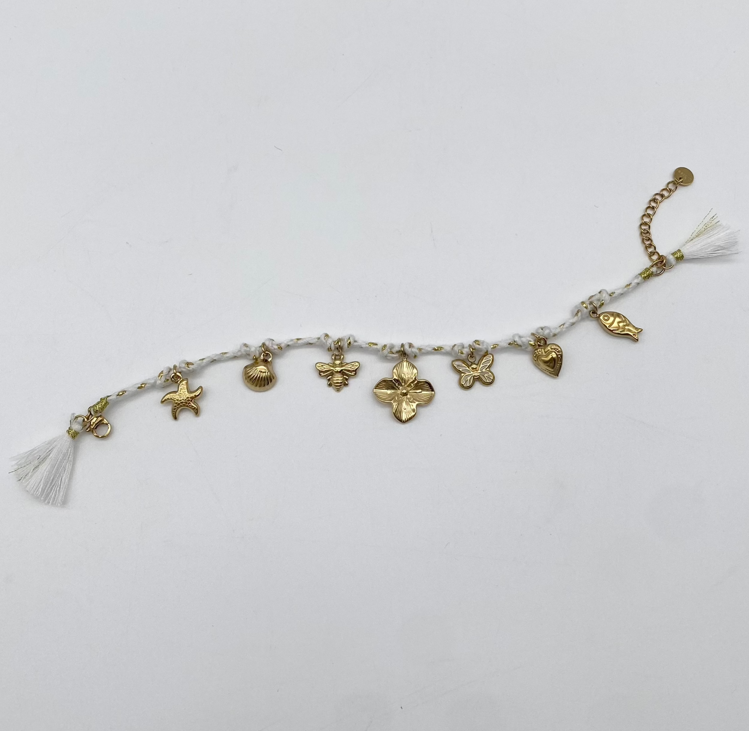 Armkette Gold Charms