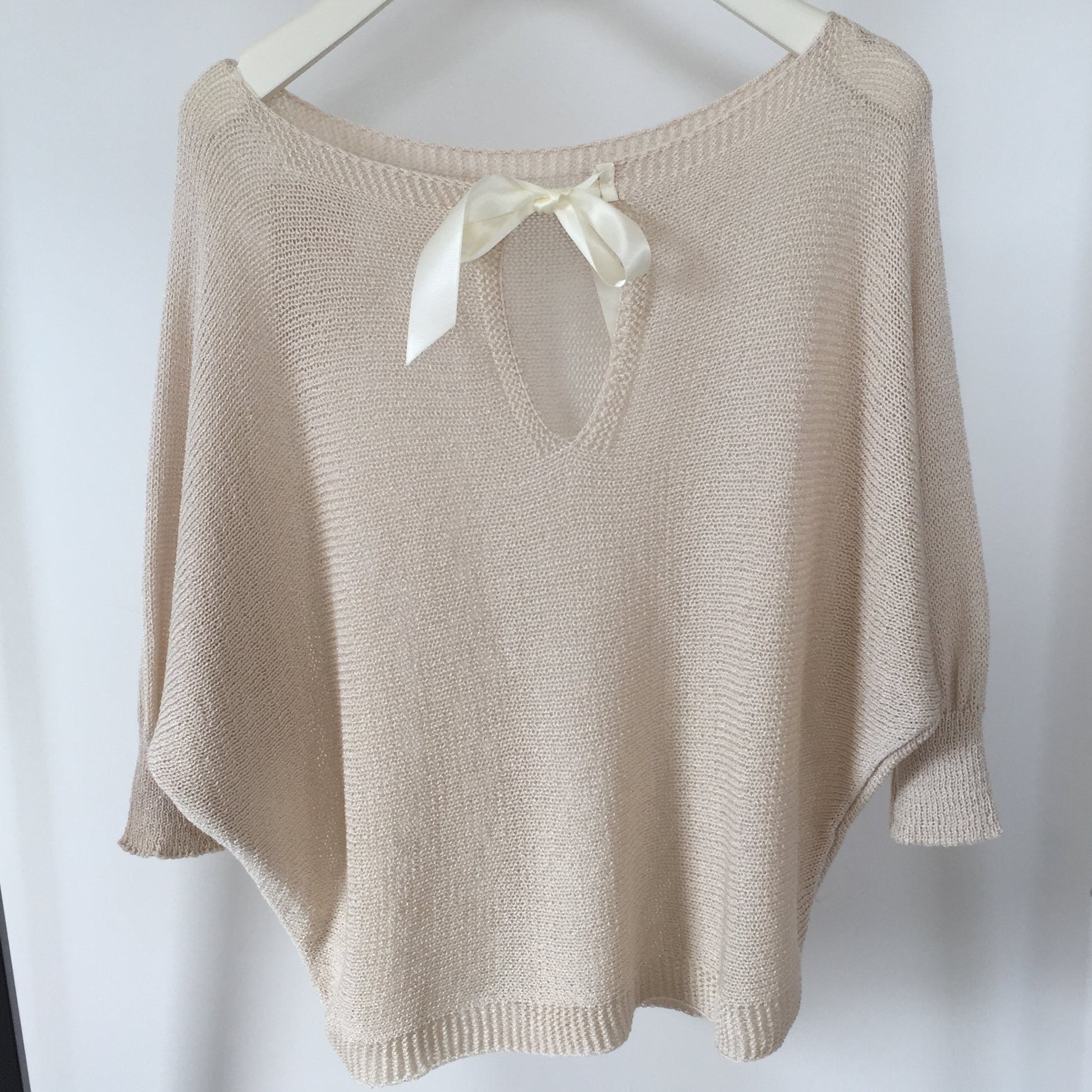 Strick Shirt Back Ribbon