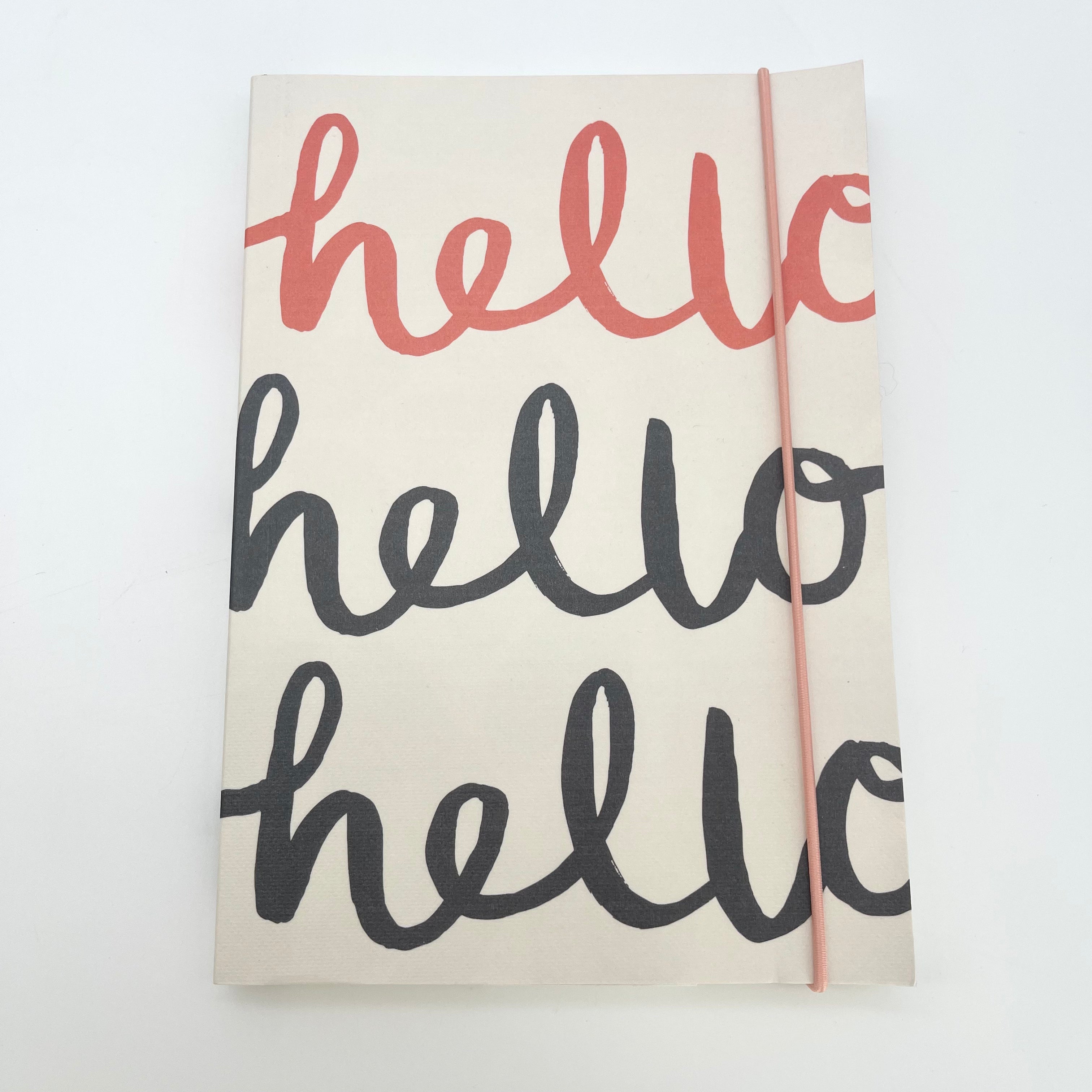 Notizbuch hello hello hello