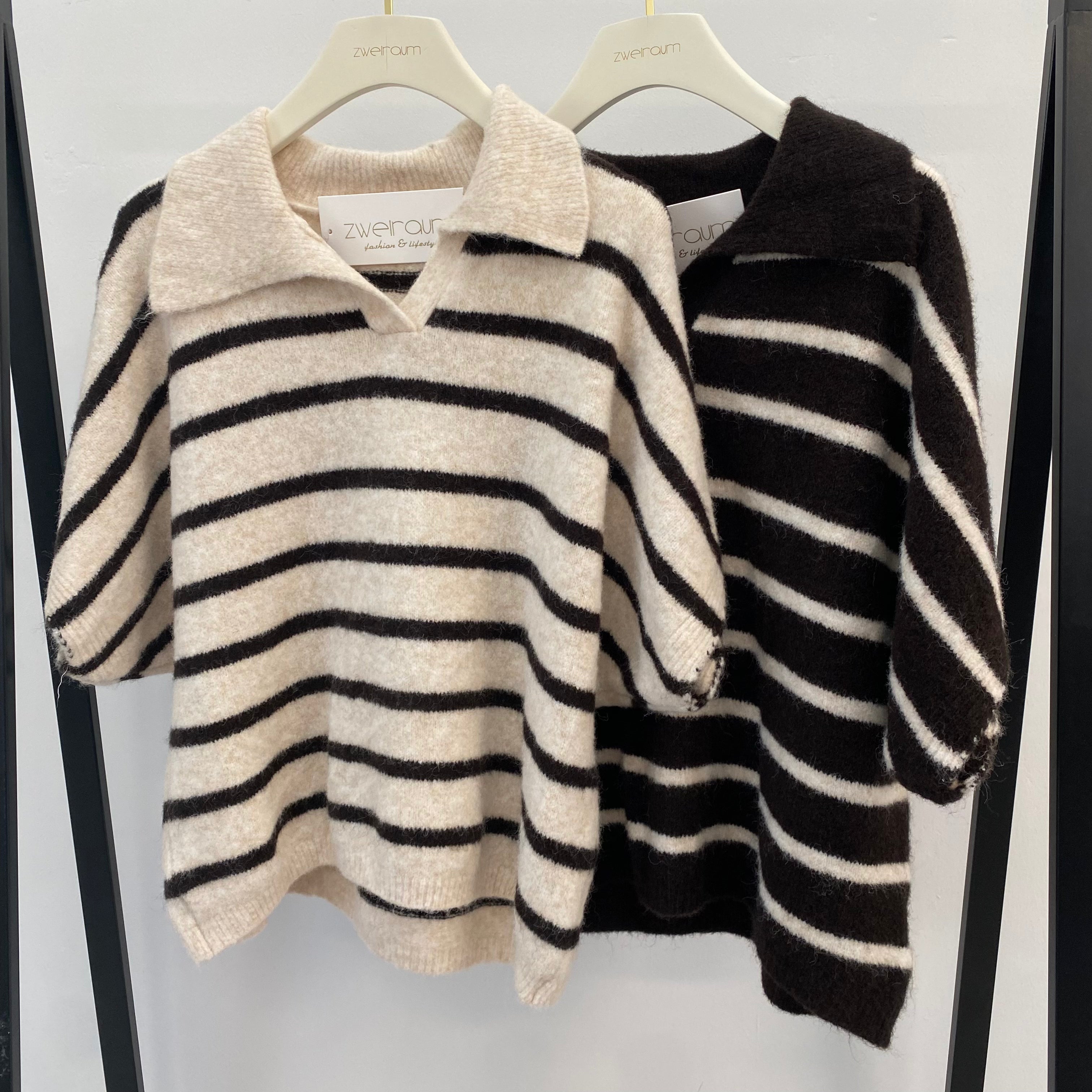Strick T-Shirt Stripes