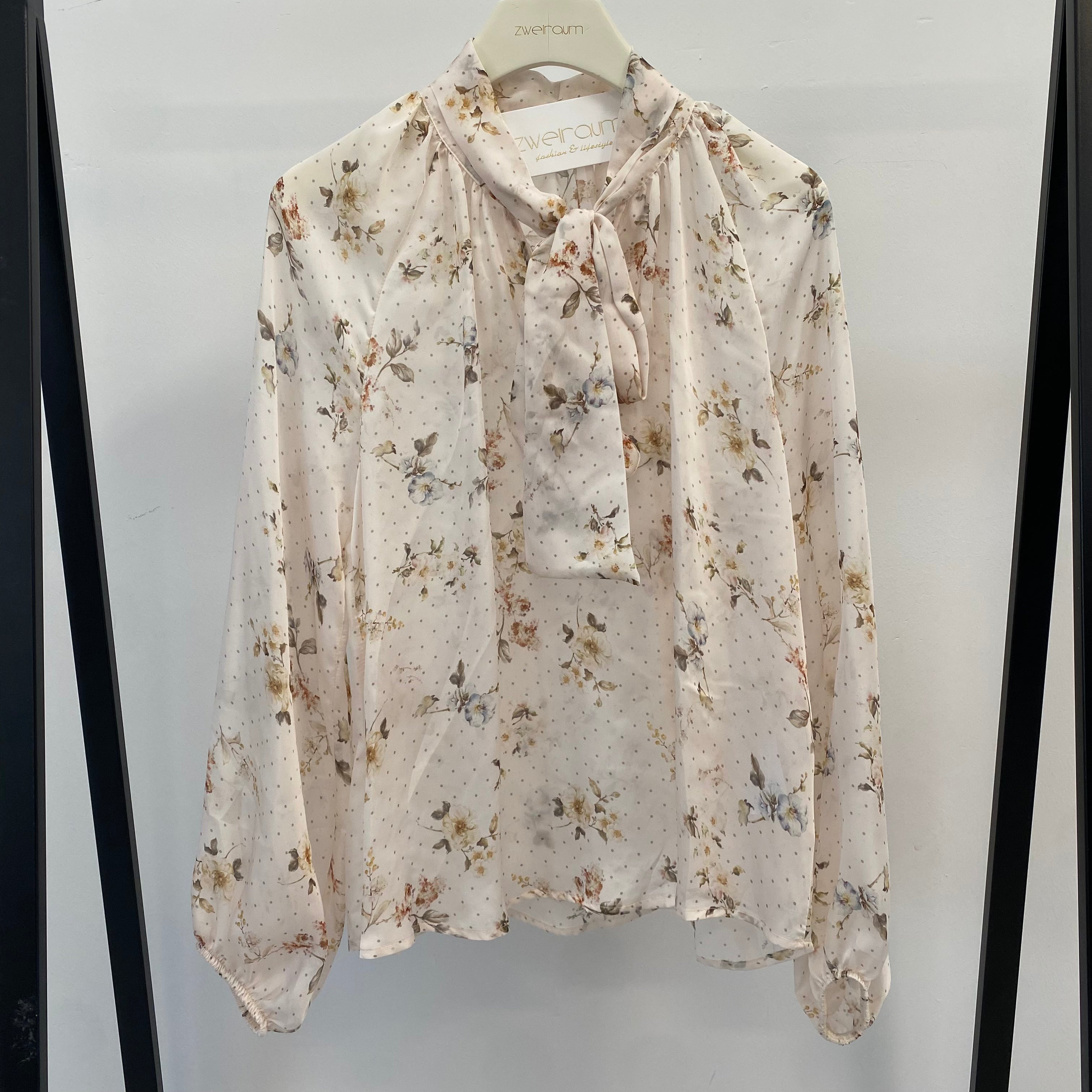 Floral Bluse Dots