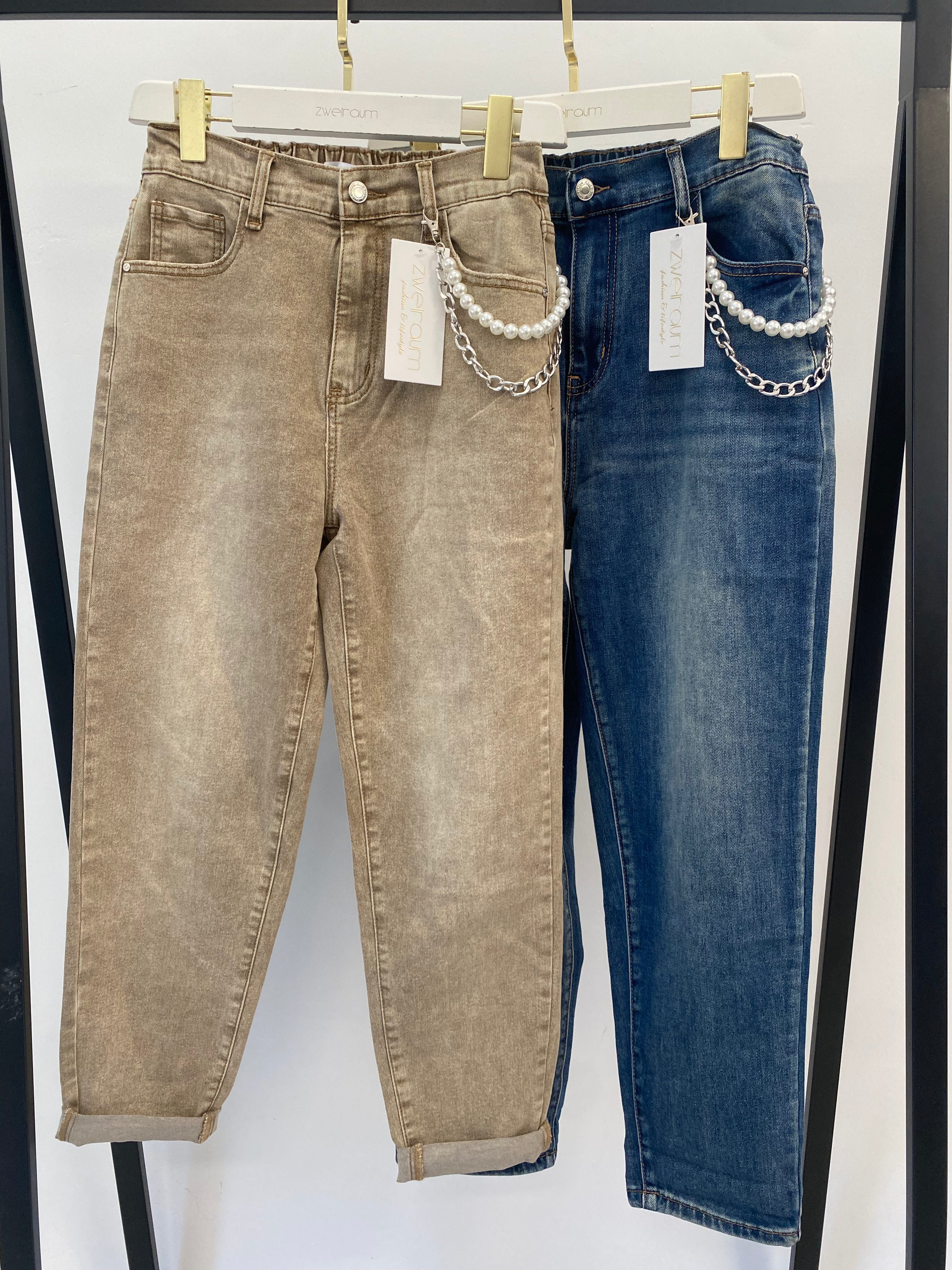 Jeans Pearl Chain