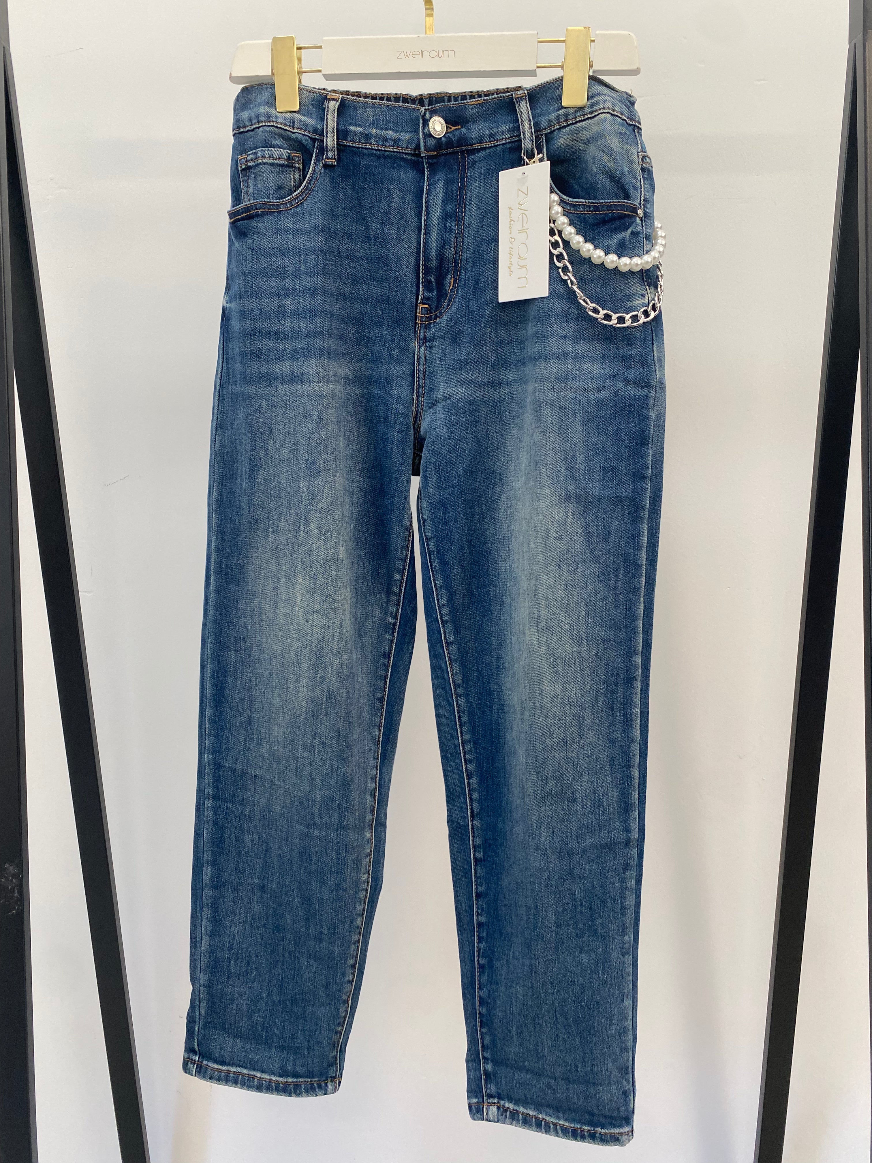 Jeans Pearl Chain