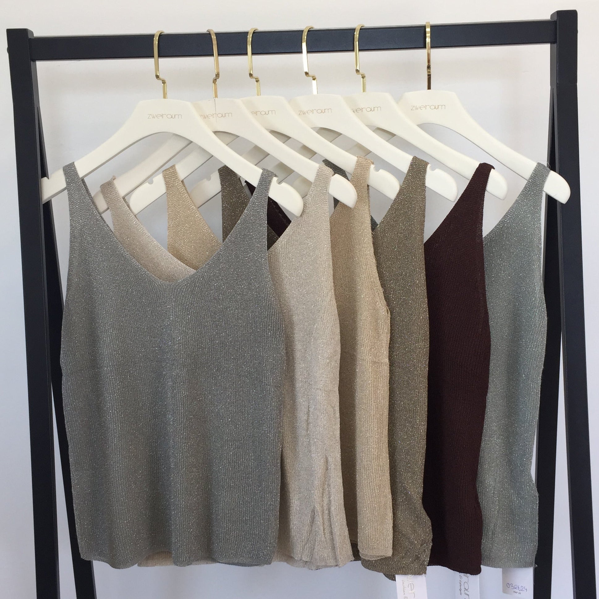 Loose Knit Top Glitter