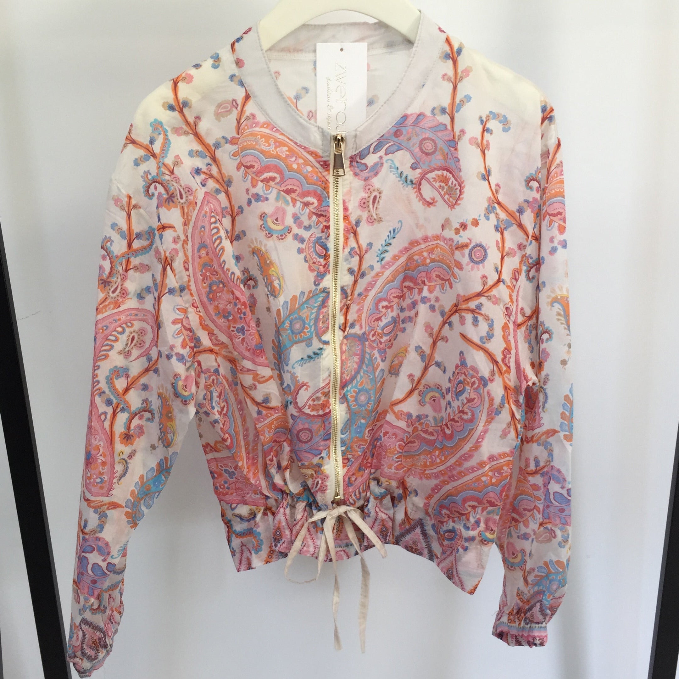 Jacke Sheer Print